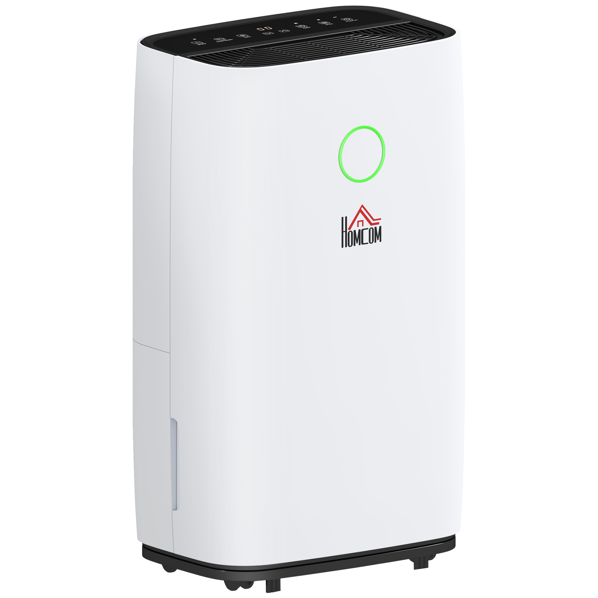 4L Portable Quiet Dehumidifier 20L Per Day, Electric Air De Humidifier - White - Life Essentials