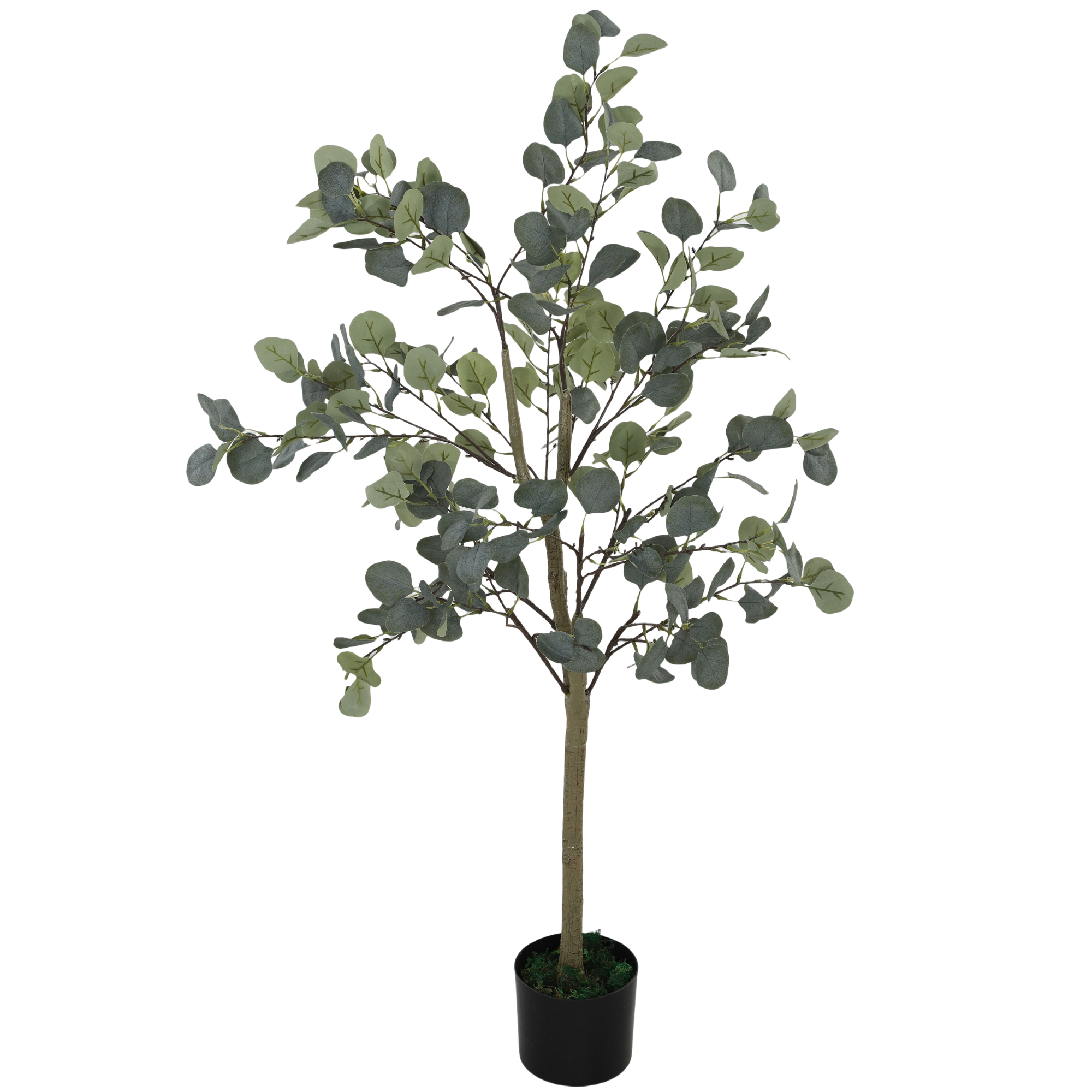 HERON 5ft Artificial Eucalyptus Tree, Decorative Indoor Plant with 230 Leaves in Pot, Home or Office Décor - Life Essentials
