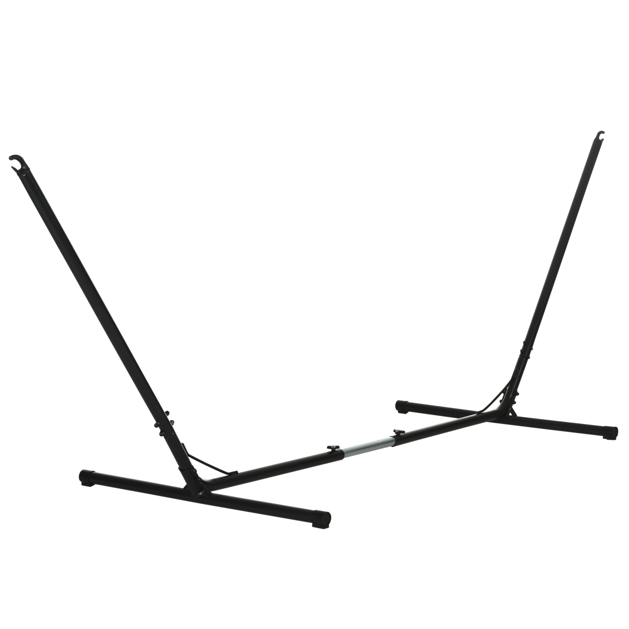 Adjustable Universal Hammock Stand Metal Frame Garden Camping Picnic Outdoor Patio Replacement Stand Only - Life Essentials