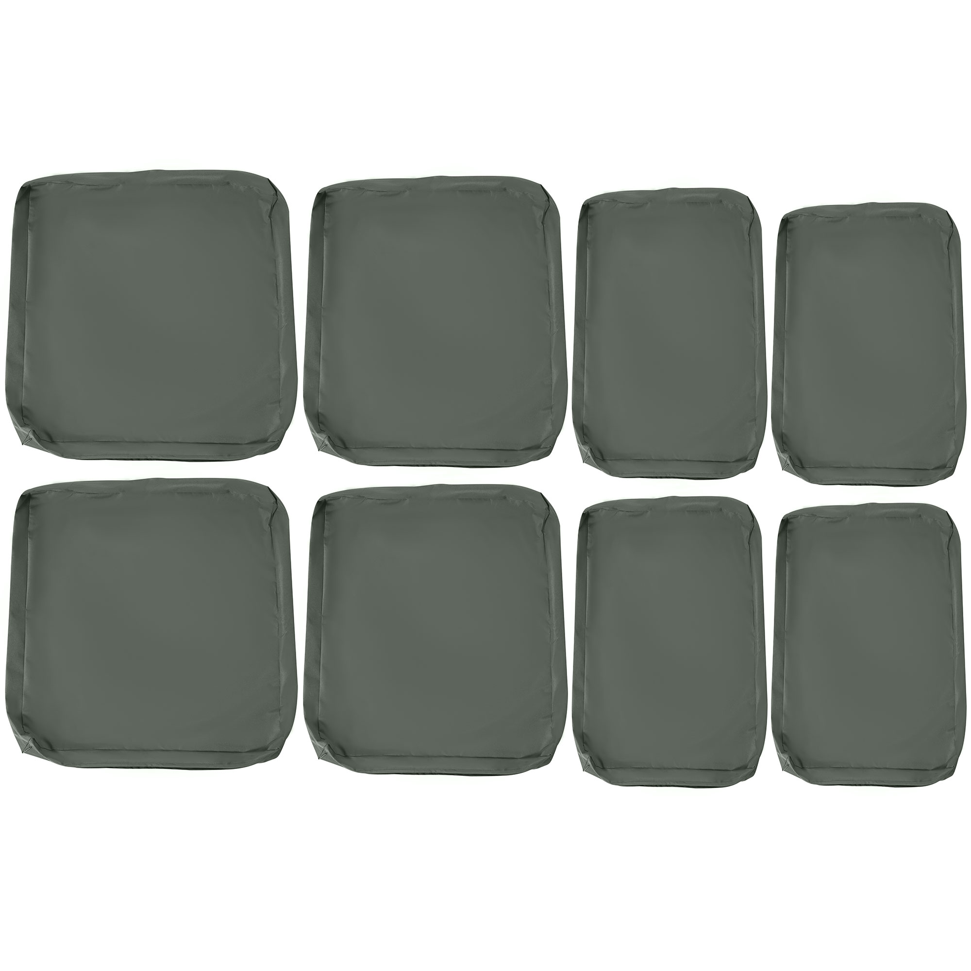 Replacement Cushion Cover Garden Rattan Patio Furniture Seat Cover Polyester Outdoor- No Cushion Included - Life Essentials