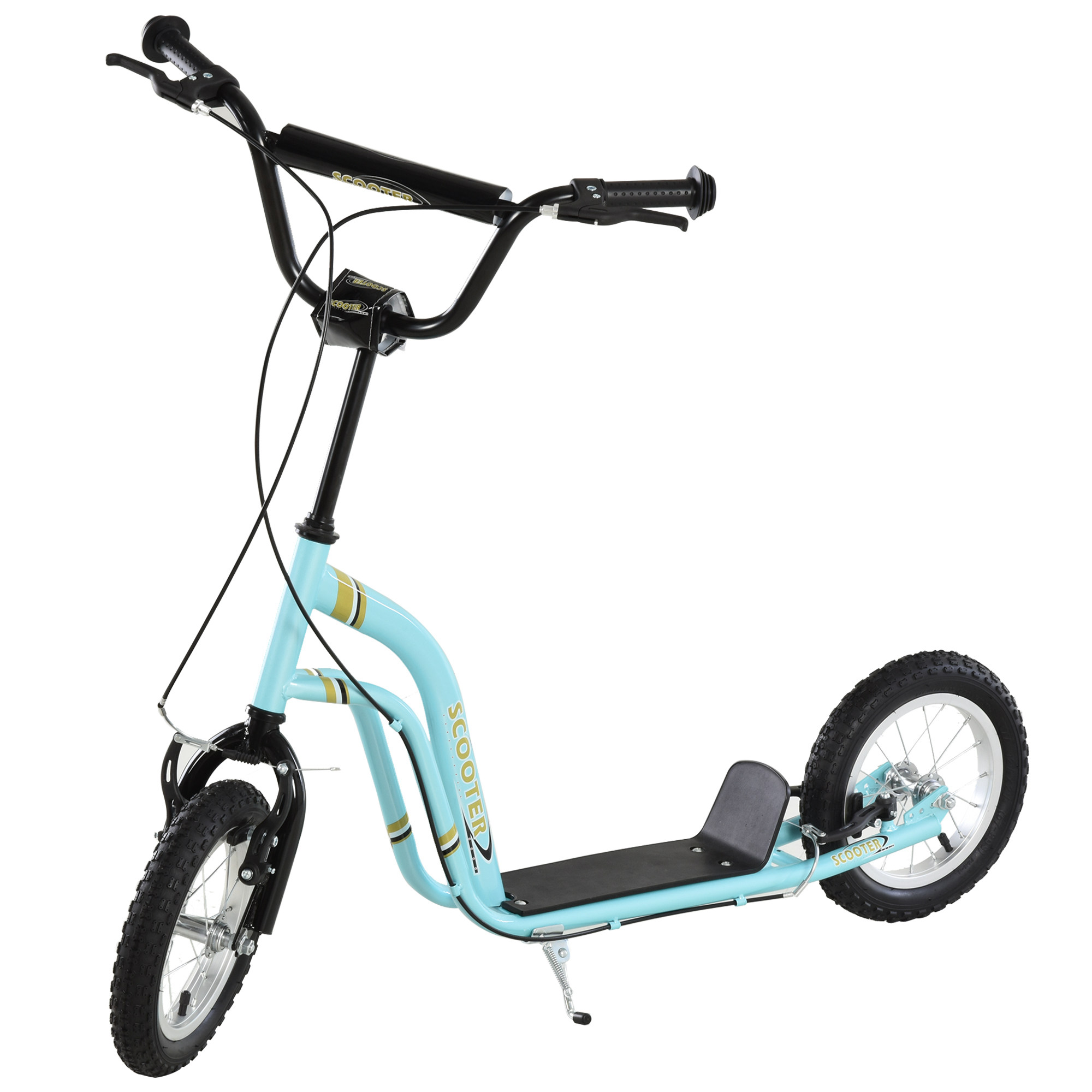 Scott Kids Stunt Scooter with Adjustable Handlebar and Dual Brakes - Blue - Life Essentials