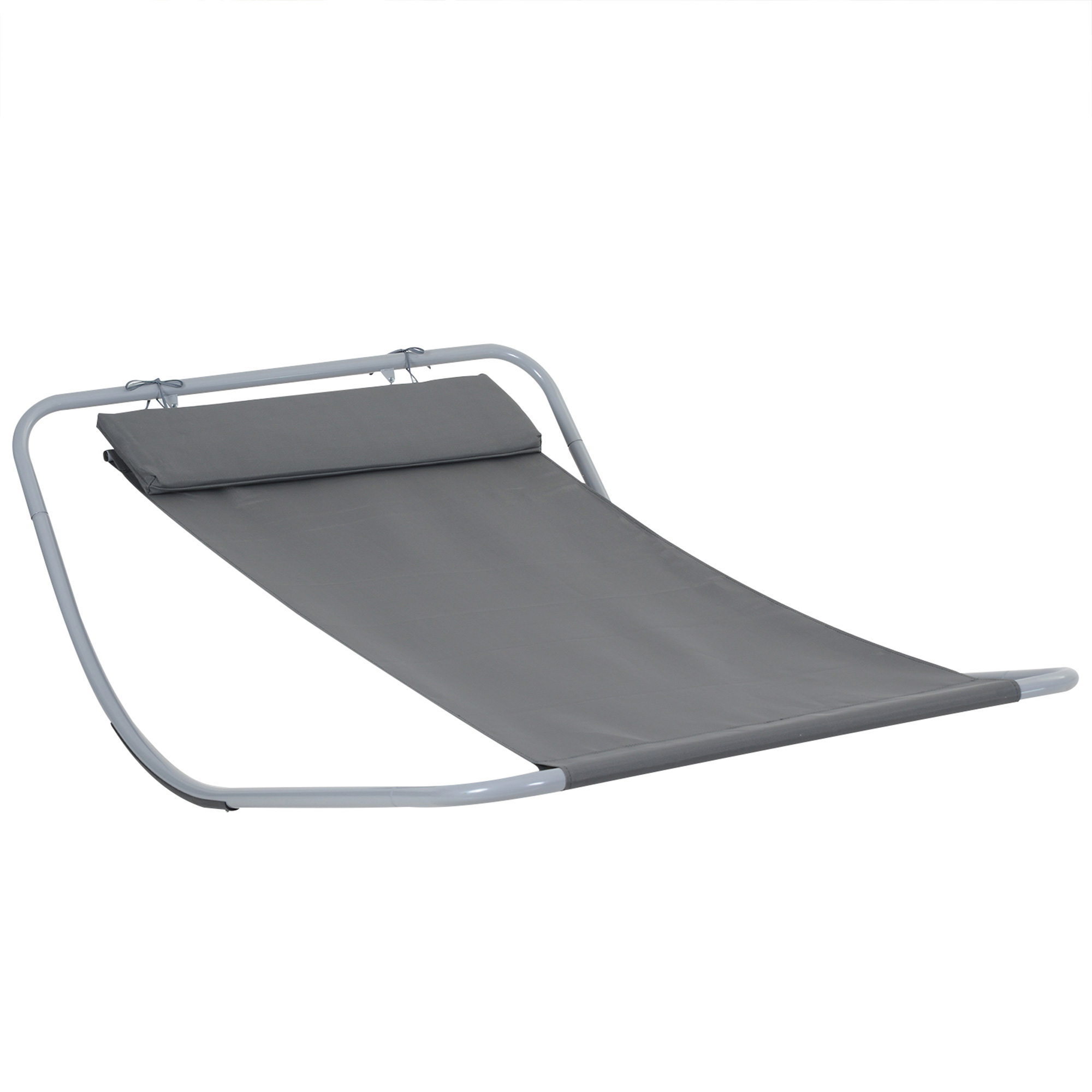 Single Rocking Bed Hammock-Grey - Life Essentials