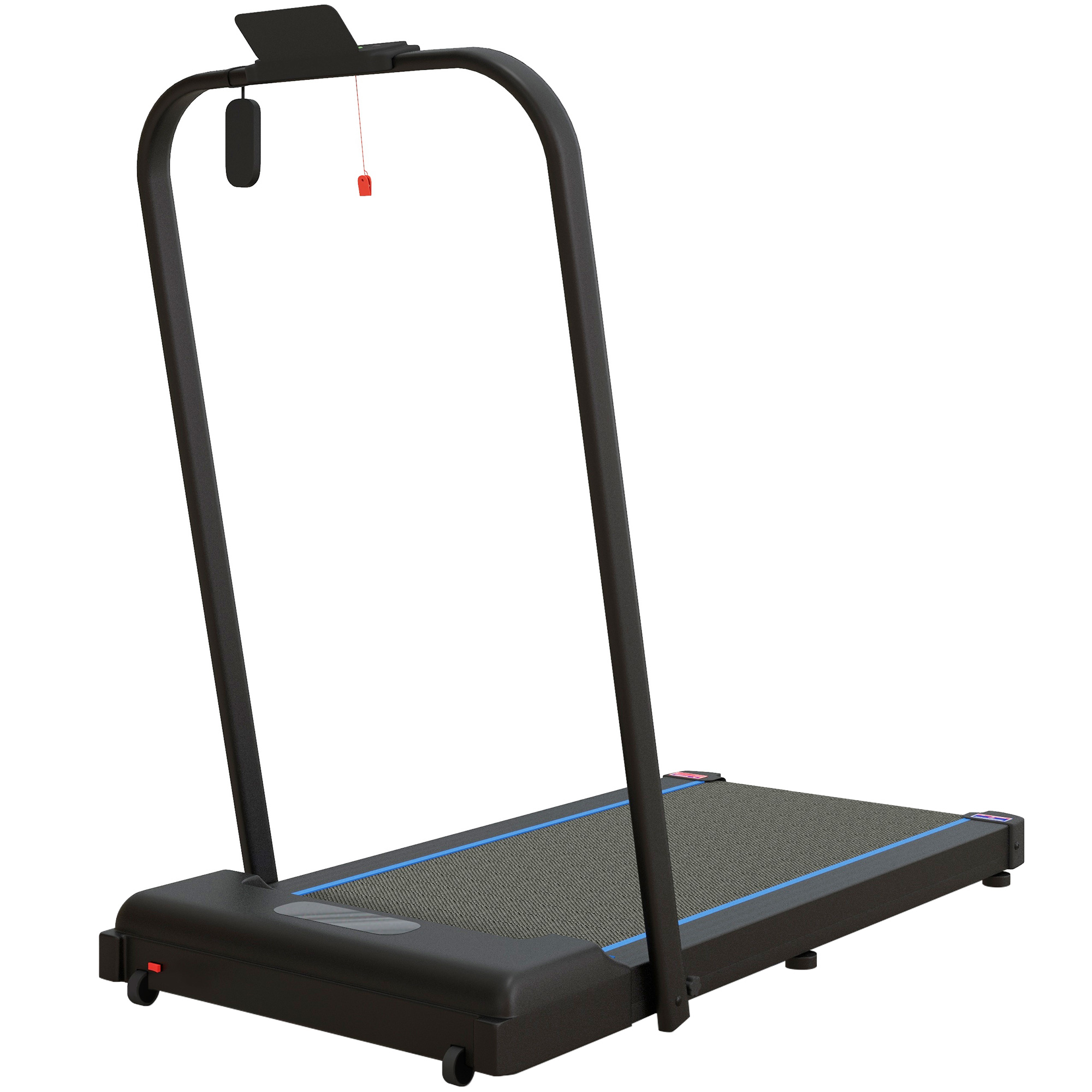 McAlpin 2.5HP Walking Pad Folding Treadmill with Remote Control and LED Display - Blue - Life Essentials