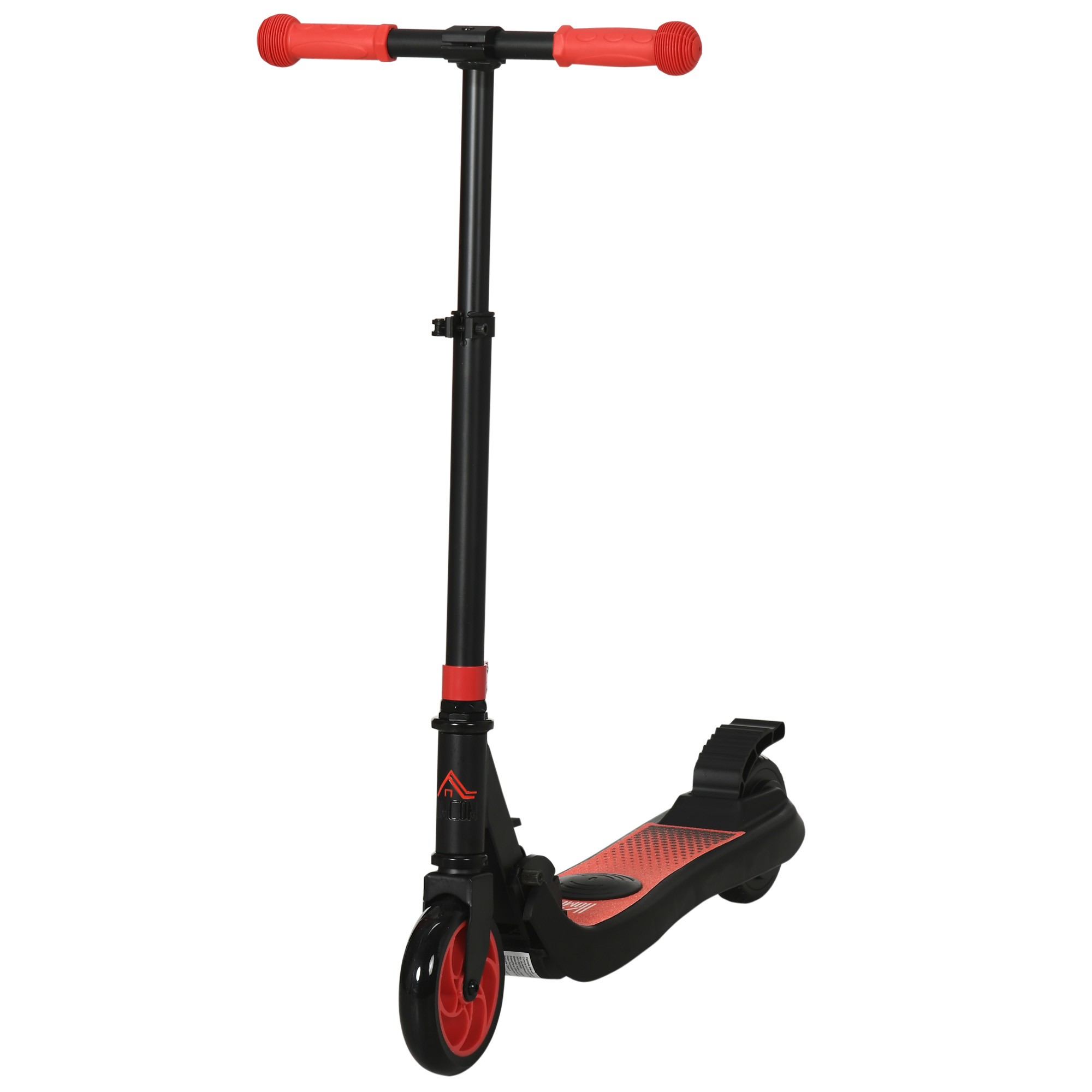 Scott Folding Electric Scooter Adult E Scooter with Rear Wheel Brake - Red - Life Essentials