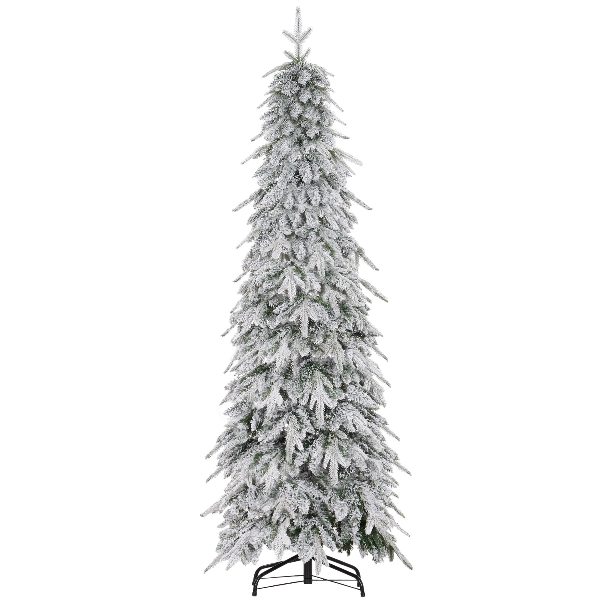 Scott 6ft Pencil Artificial Christmas Tree with Downswept Branches - Green - Life Essentials
