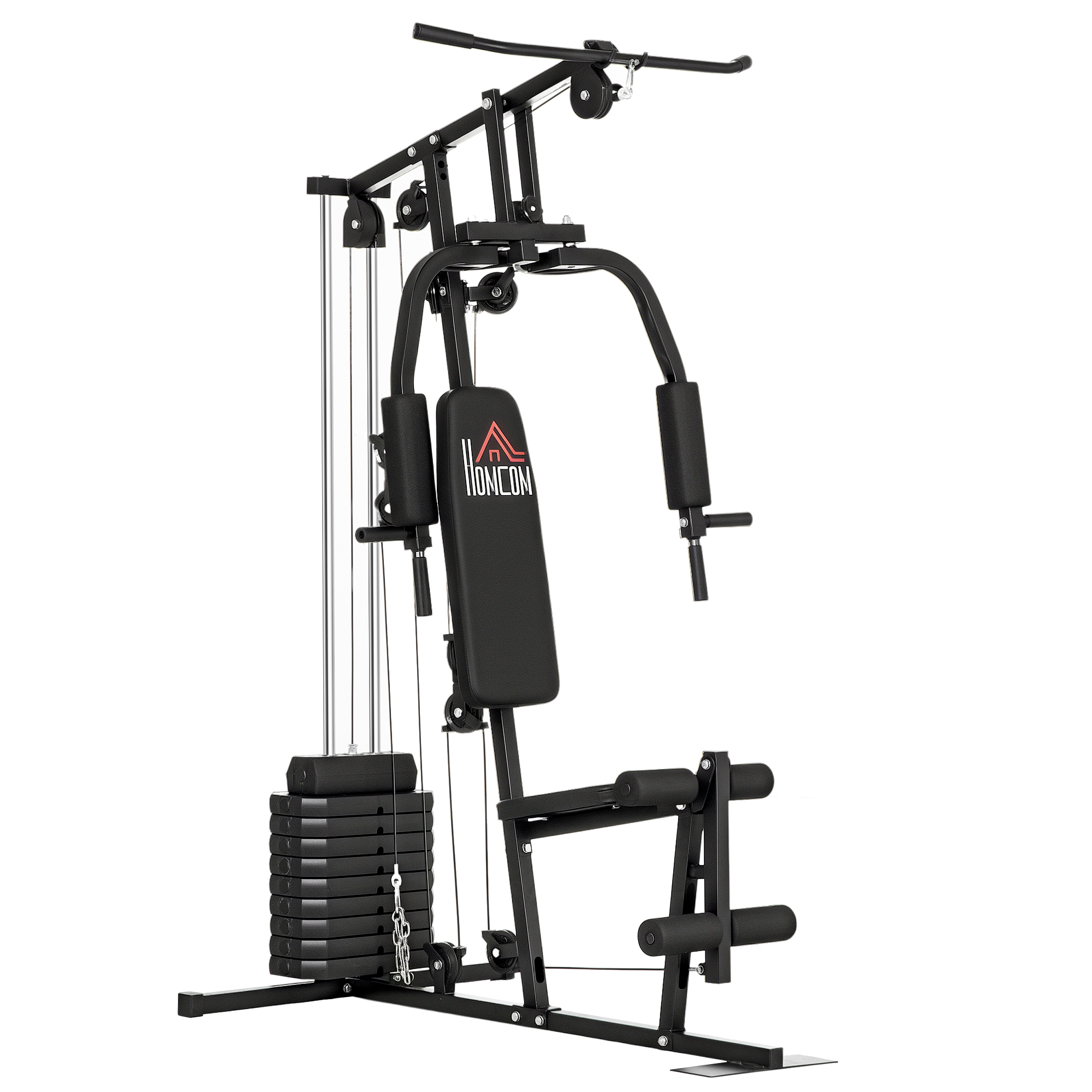 Multifunction Home Gym Machine, with 45kg Weight Stacks, for Strength Training - Life Essentials