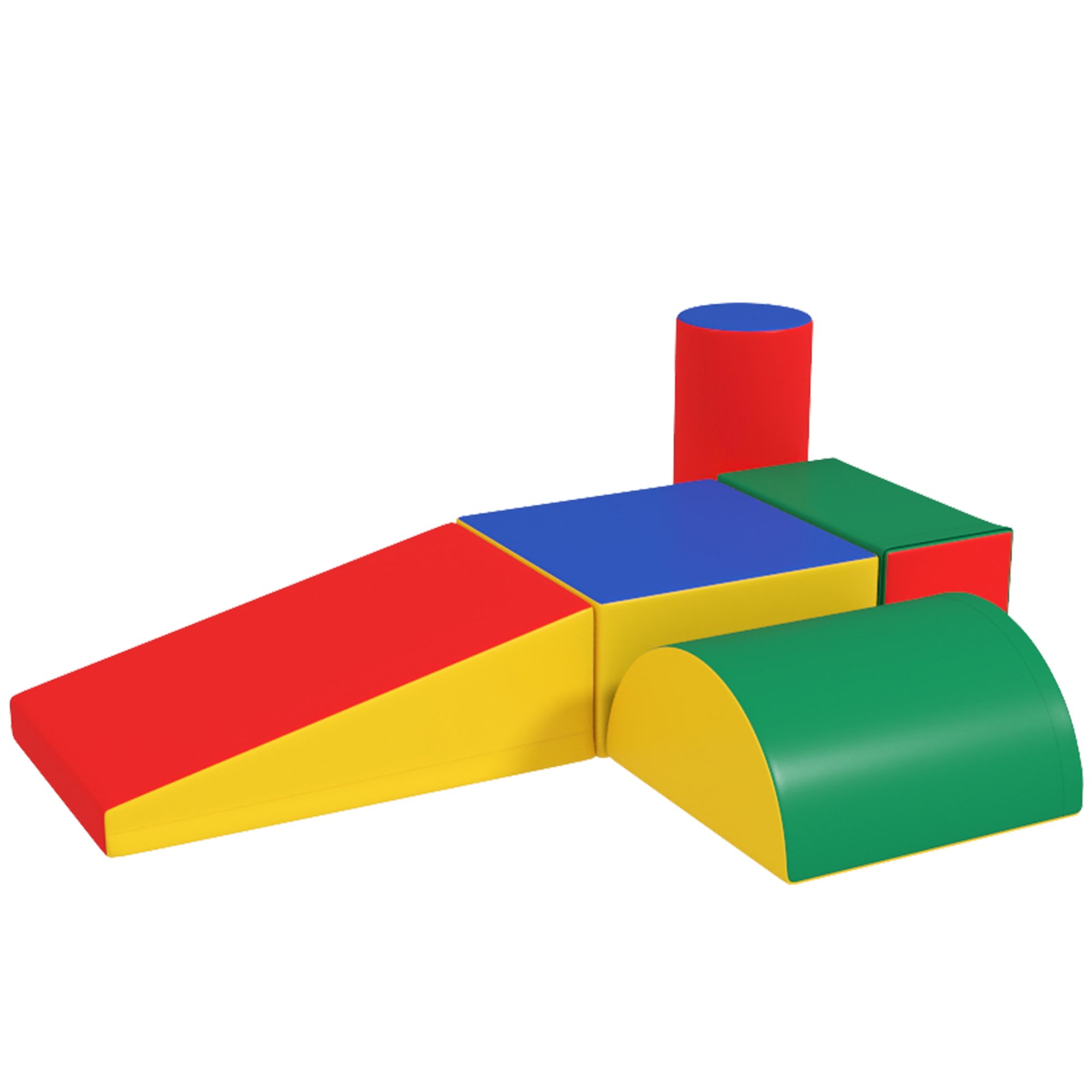 Scott 5 Piece Soft Safe Foam Playset for Toddlers - Multicolour - Life Essentials