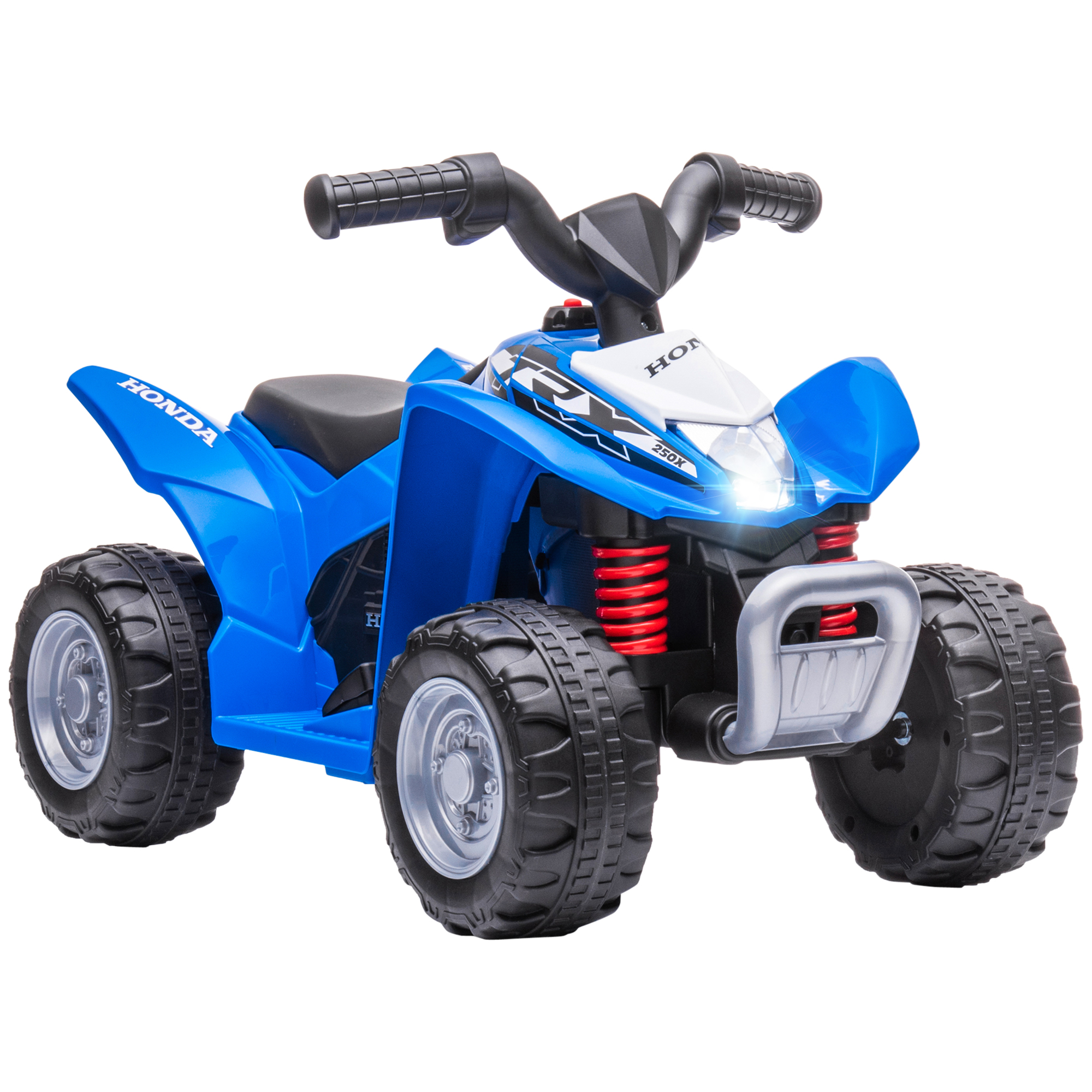 Kinsey Honda Licensed Kids Electric Quad Bike 6V ATV Ride On - Blue - Life Essentials