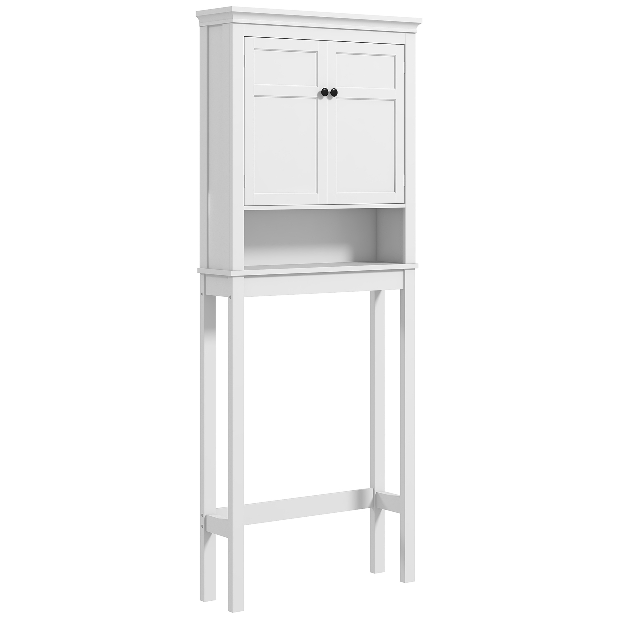 HERON Over-Toilet/Appliance Storage Cabinet - White - Life Essentials