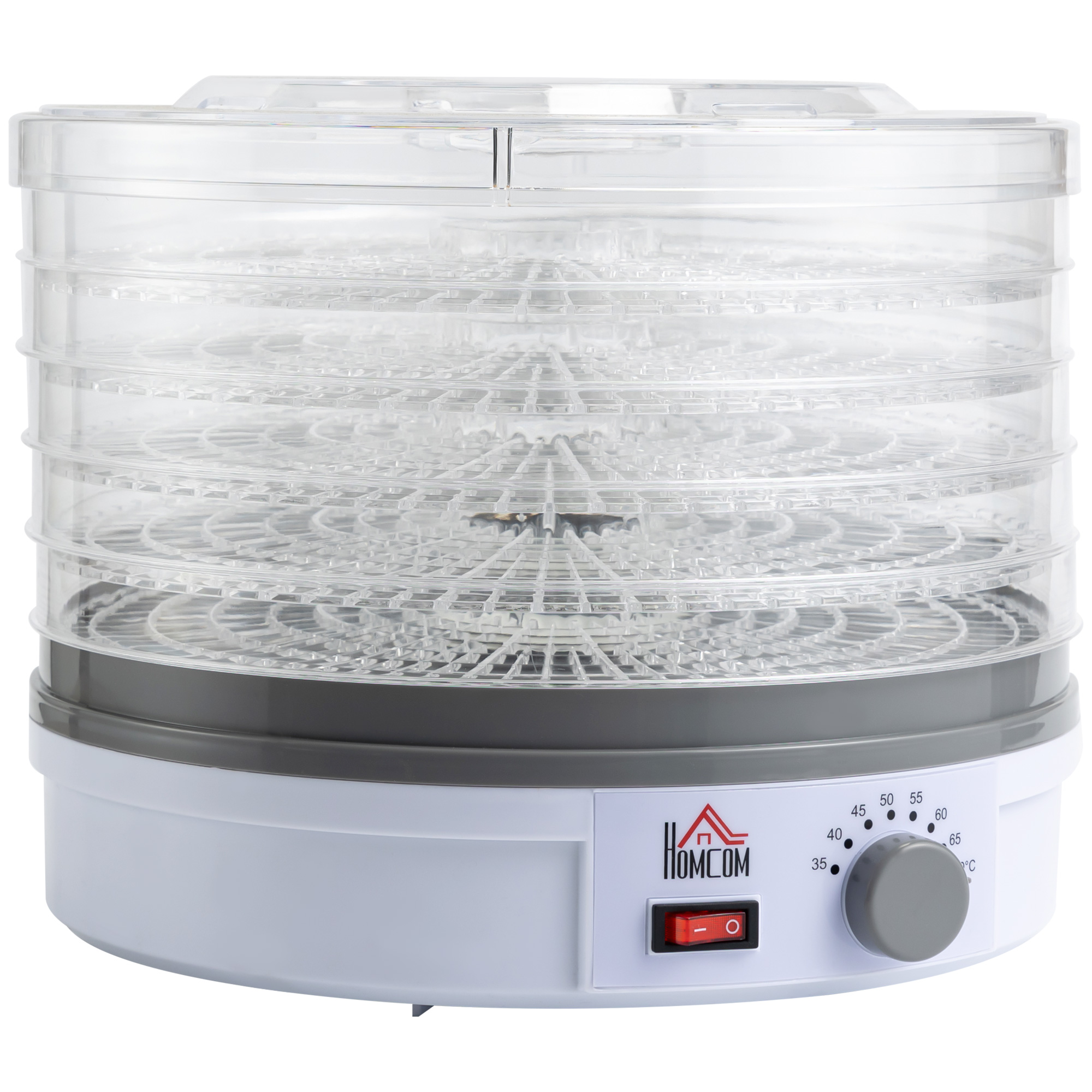 5 Tier Food Dehydrator, 245W Food Dryer Machine with Adjustable Temperature Control for Drying Fruit, Meat, Vegetable, Jerky and Pet Treat - Life 