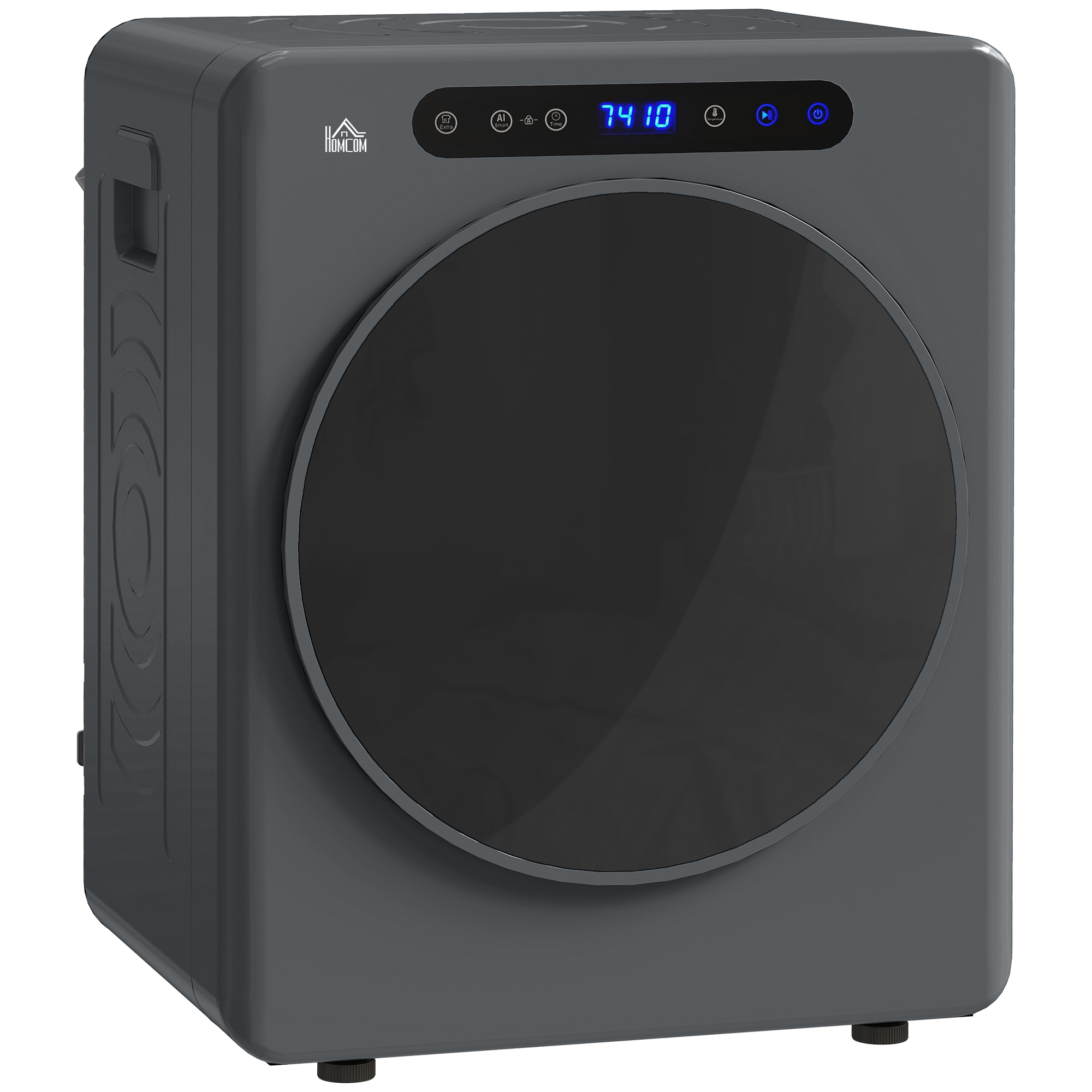 HERON 4kg Compact 40 60°C Tumble Dryer - Grey - Life Essentials
