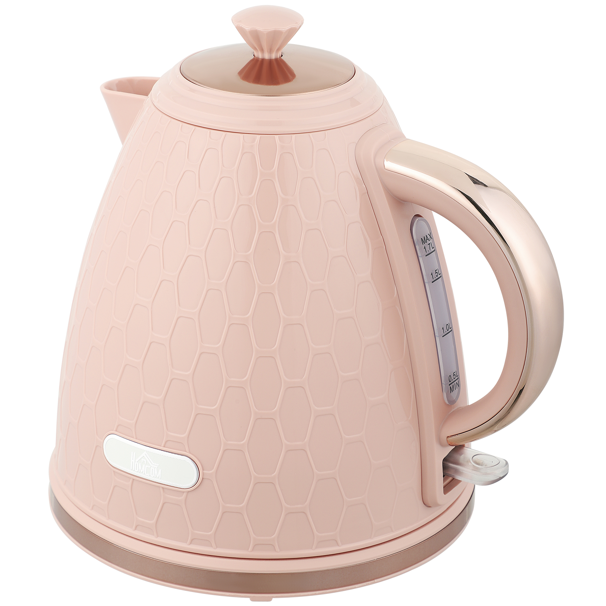 HERON 3kW Rapid Boil Honeycomb Kettle - Light Pink - Life Essentials