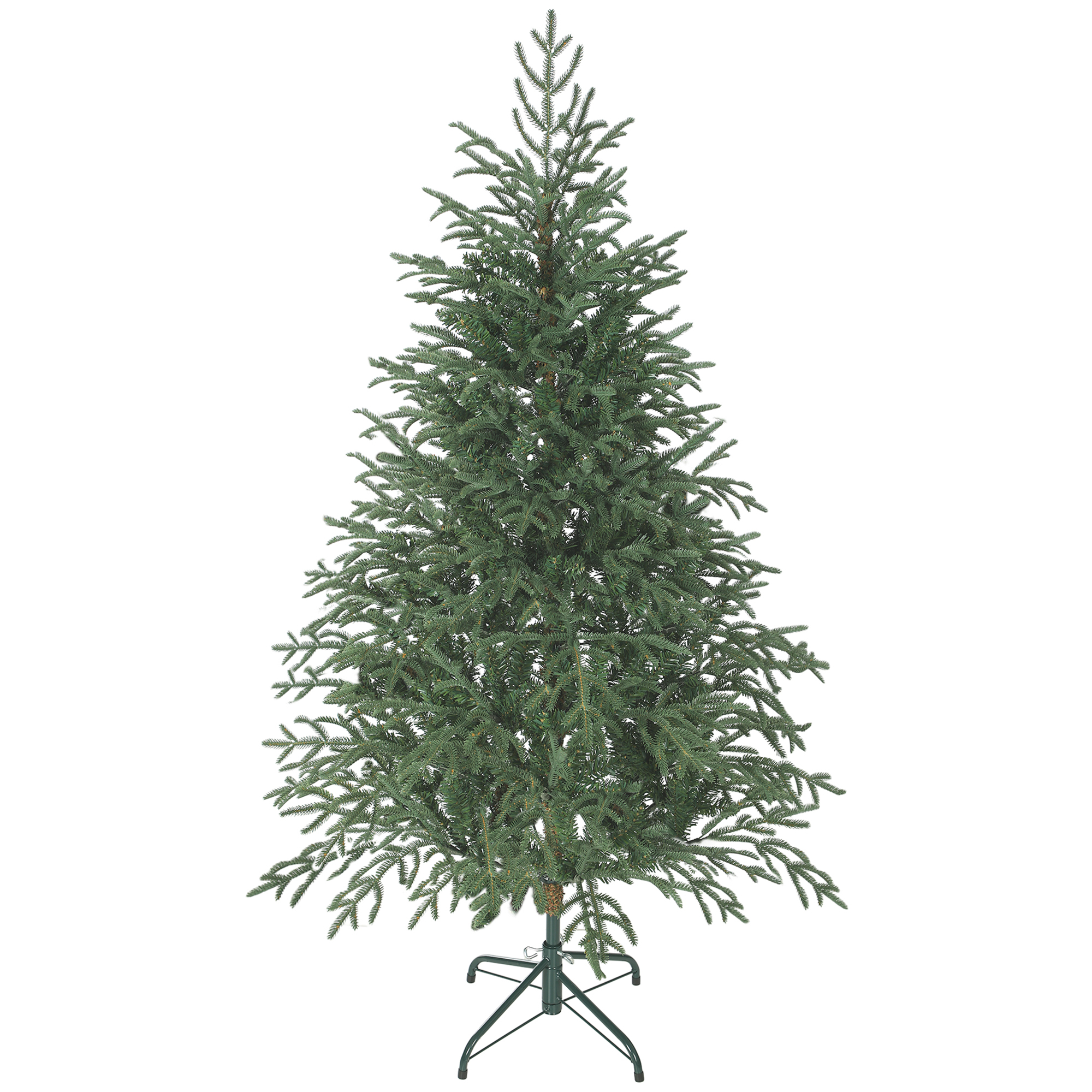 LUMRIC 5ft Full Spruce Christmas Tree Plastic Realistic Tips - Green - Life Essentials