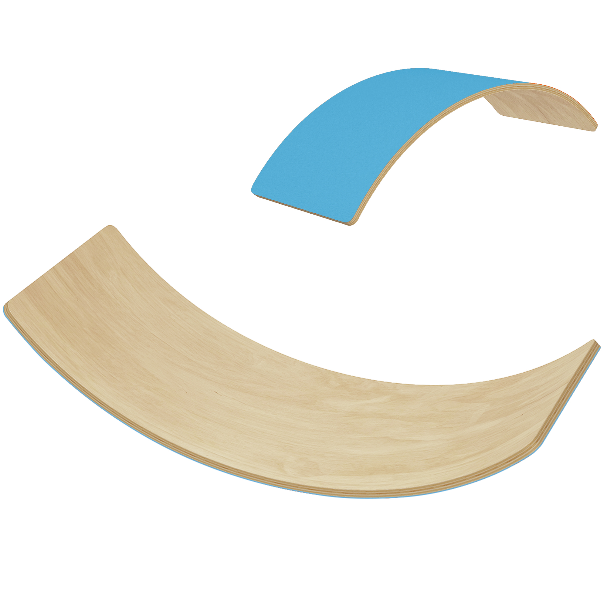 VELMARRE Wooden Balance Board for Kids - Blue - Life Essentials