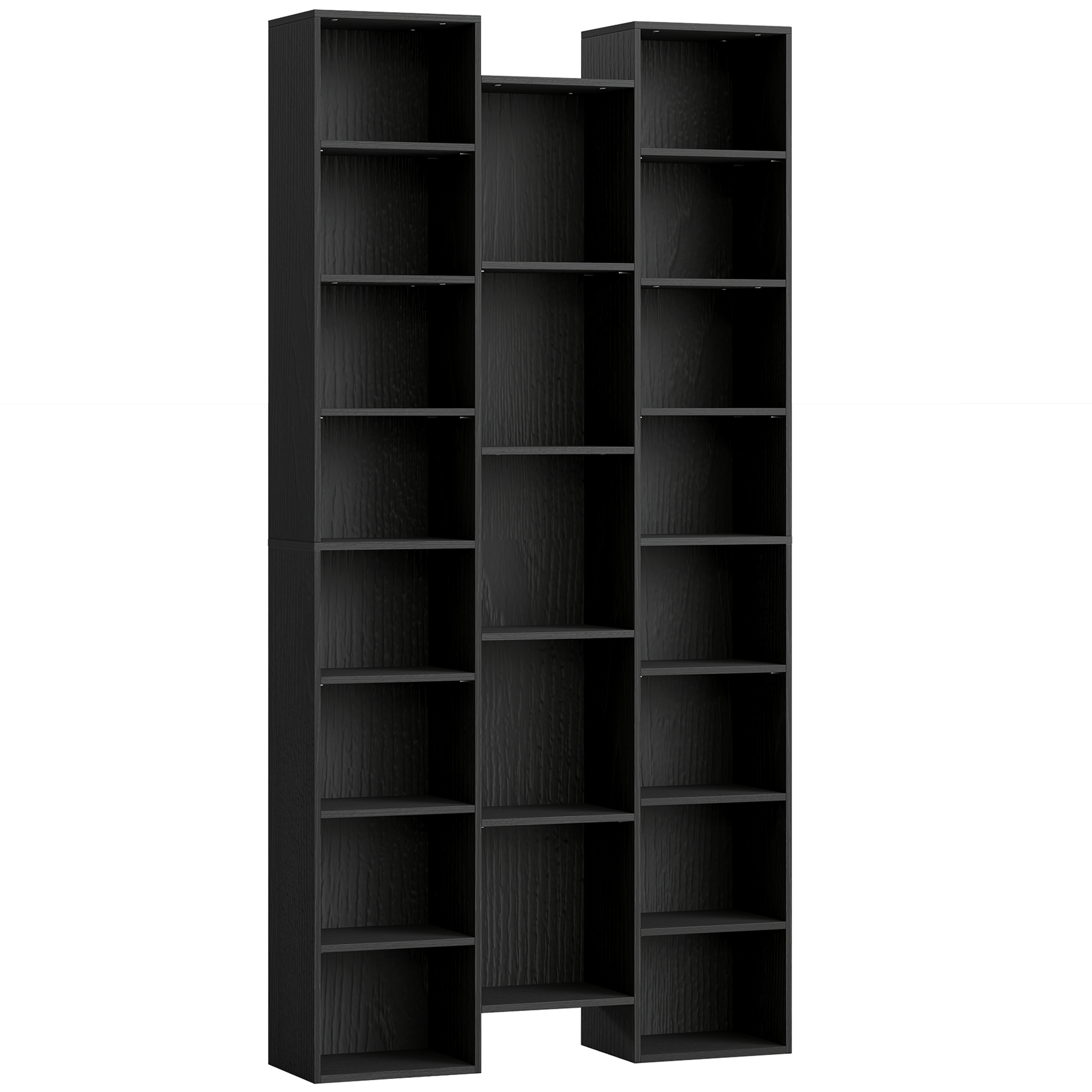VEXTHORNE 21 Compartment Bookshelf - Black - Life Essentials
