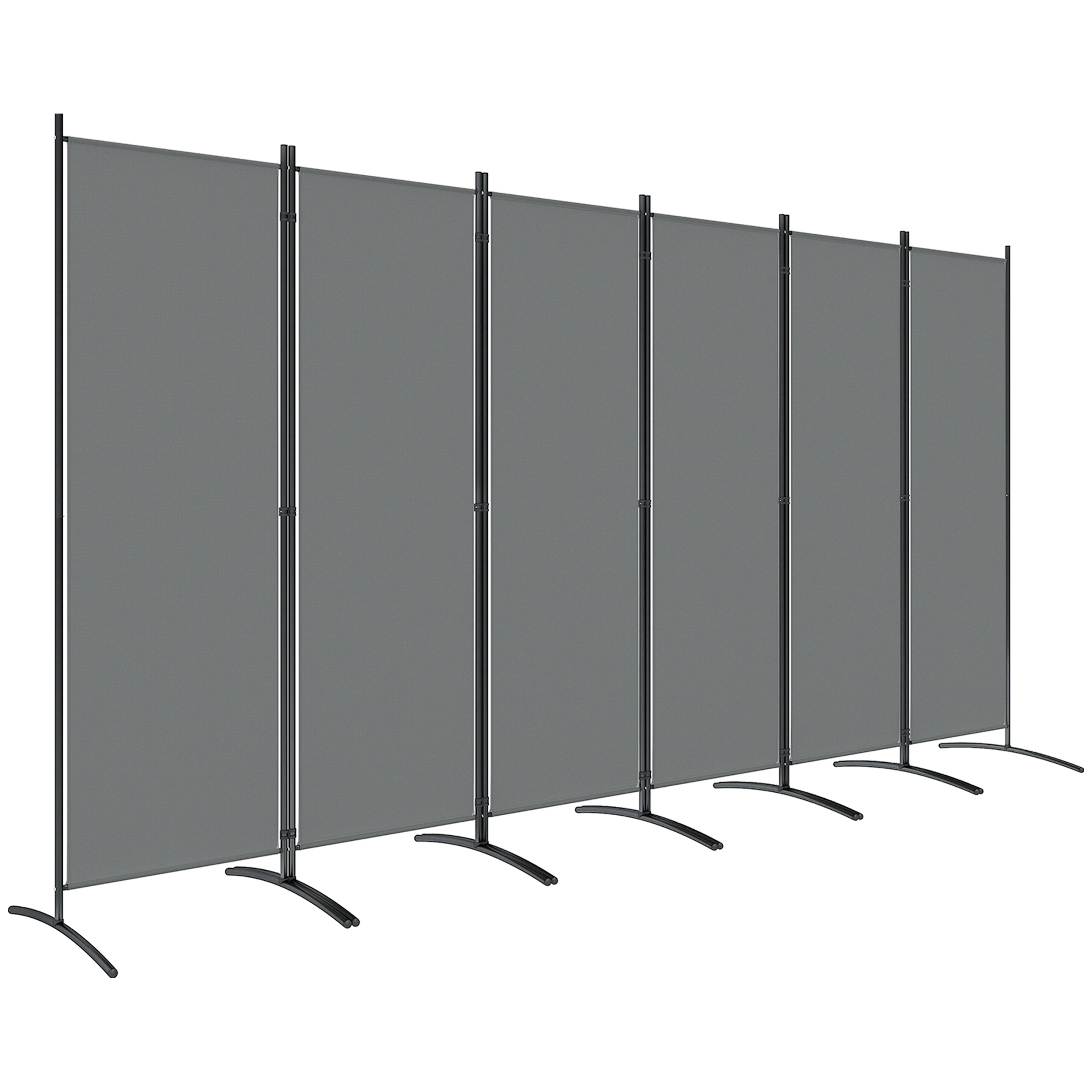 BRYSTHELLE Foldable Freestanding 6 Fence Panel Folding Garden Privacy Screen - Life Essentials