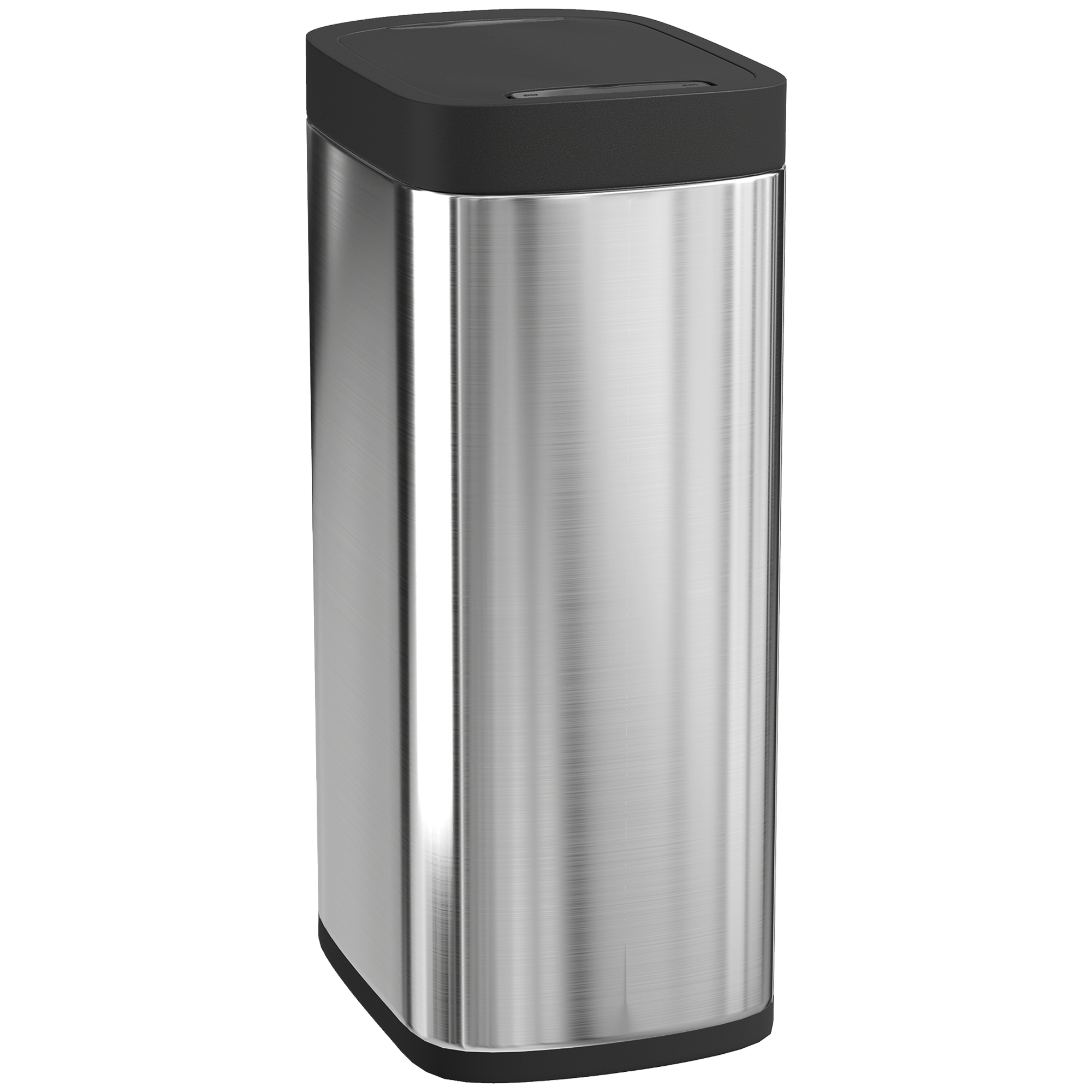 DURSLEY 50L Sensor Rubbish Bin Battery Operated with Inner Bucket Free - Silver - Life Essentials