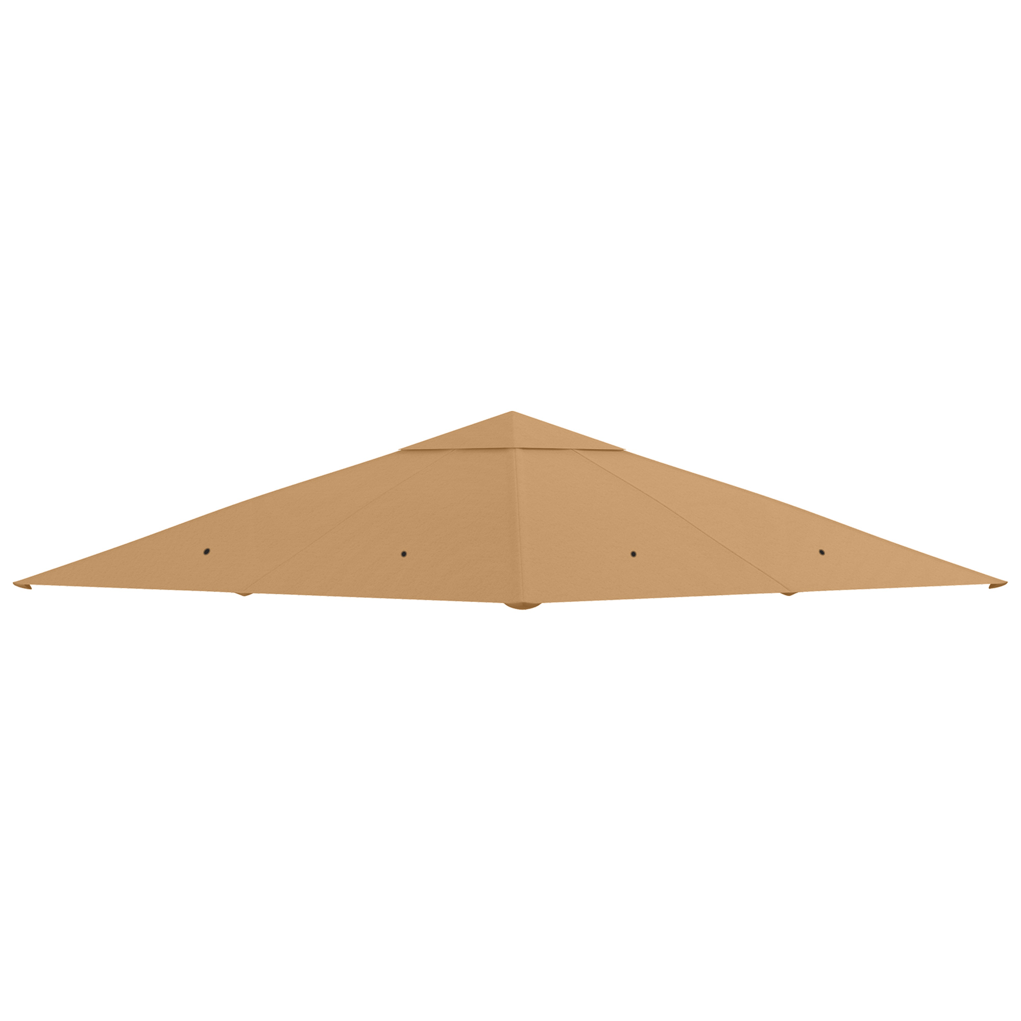 KYNTOR Polyester Gazebo Replacement Cover - Beige - Life Essentials