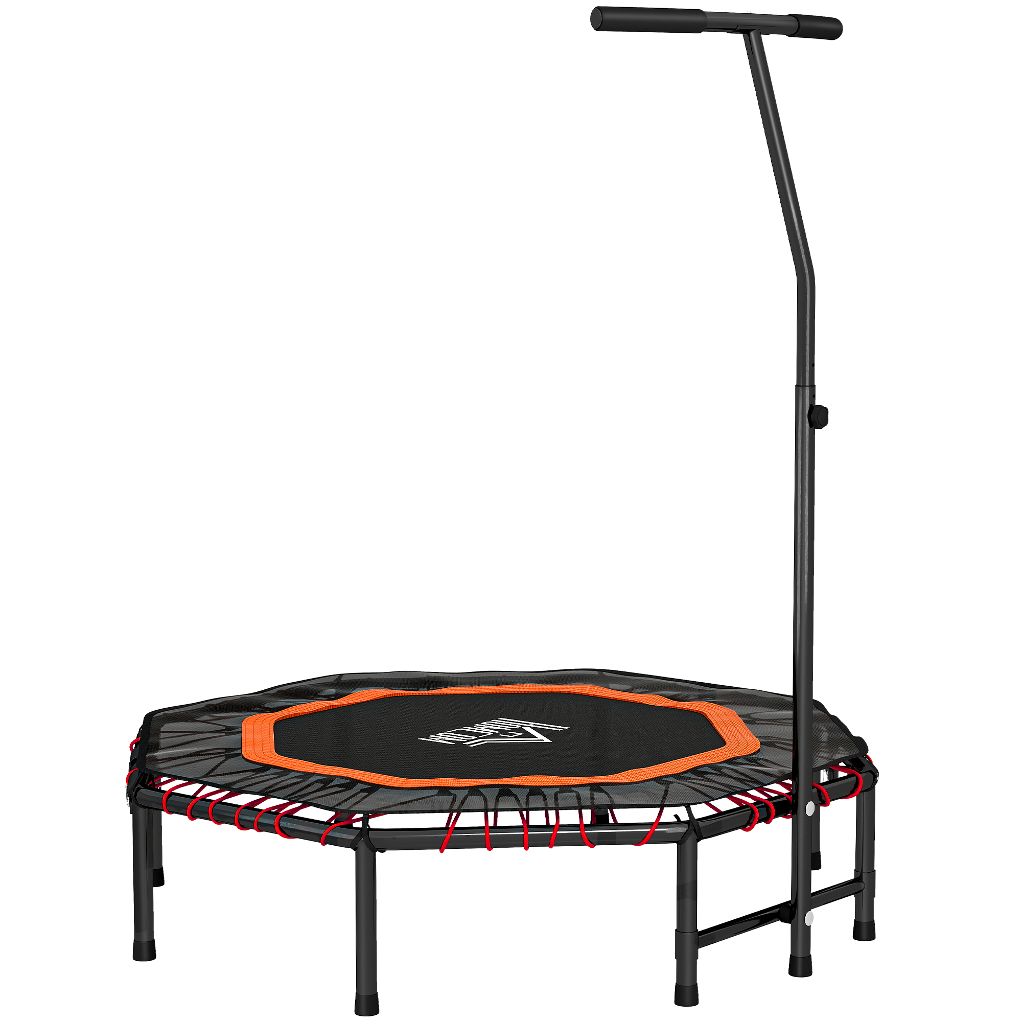 ARDMERE Fitness Trampoline with Adjustable Handle - Orange - Life Essentials