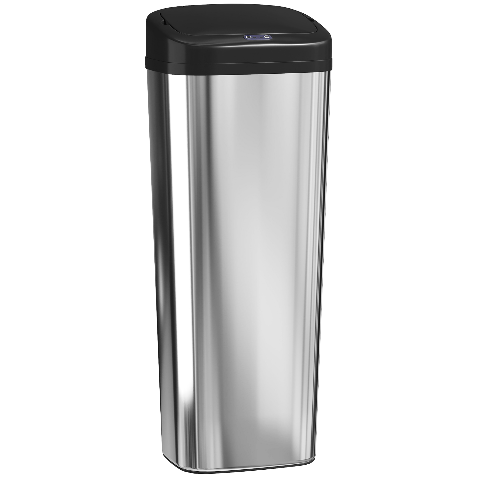 GLENWICK 50L Stainless Steel Sensor Bin - Silver - Life Essentials