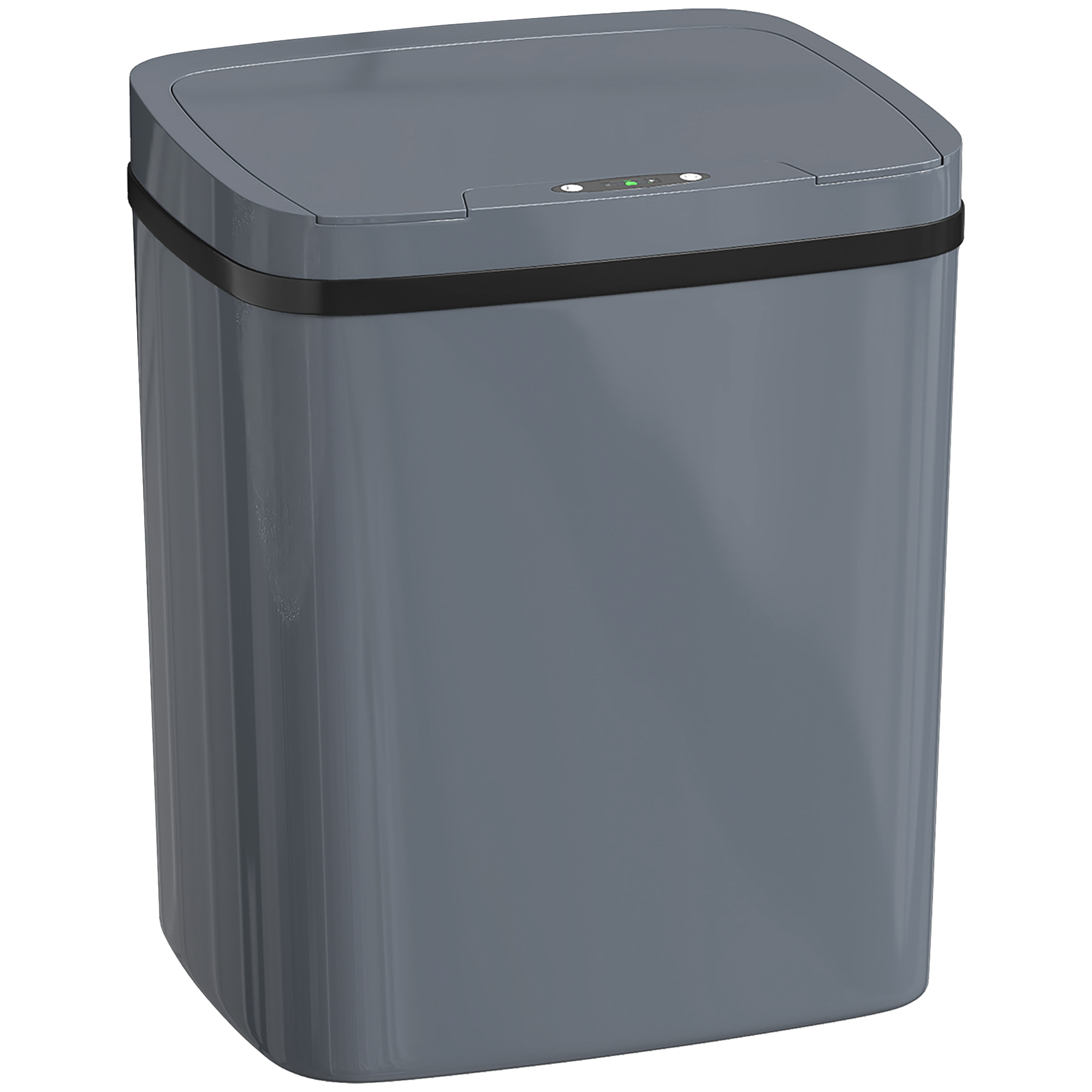 BRENTHOR 15L Touchless Sensor Kitchen Bin - Grey - Life Essentials