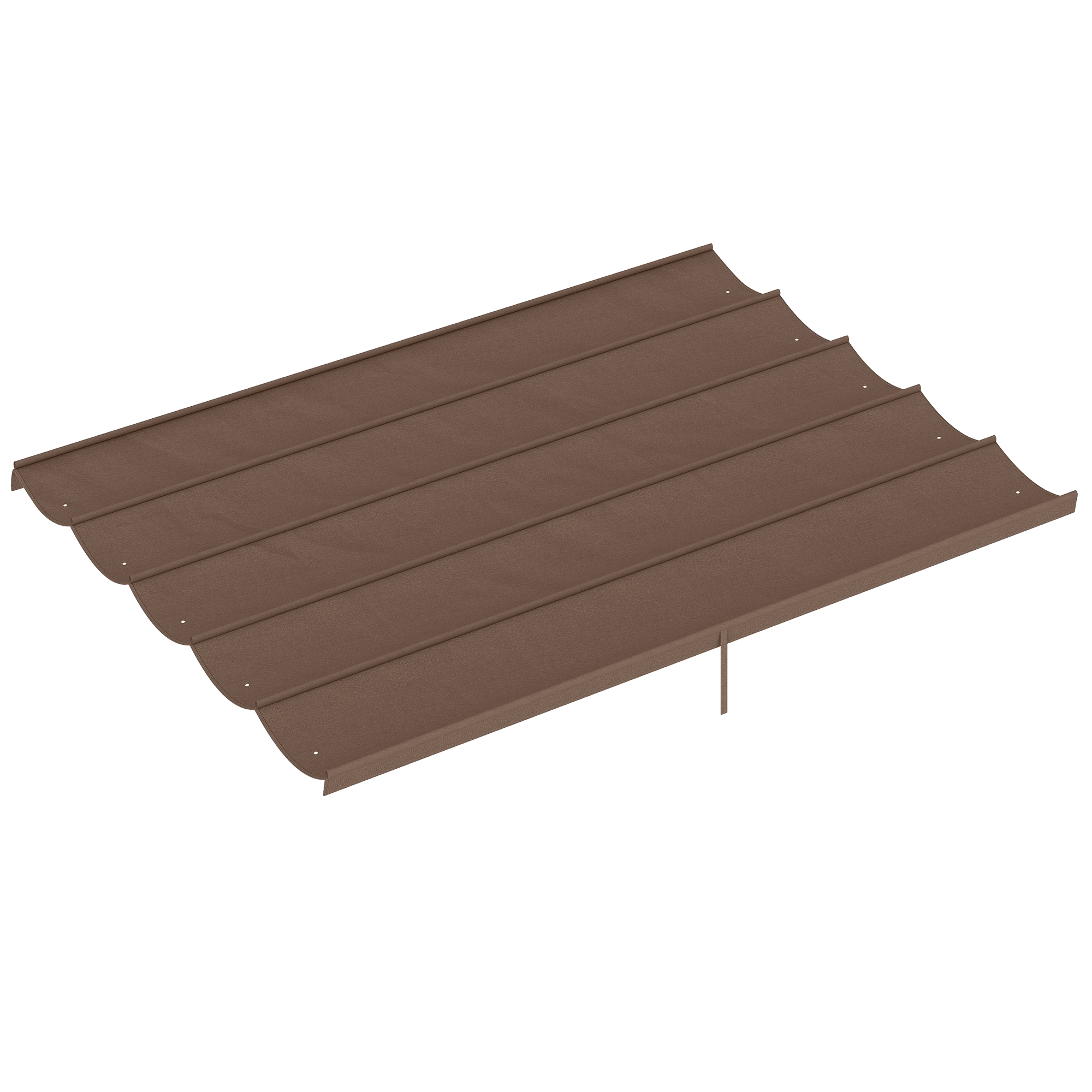 ELVIS Polyester Pergola Replacement Cover - Brown - Life Essentials