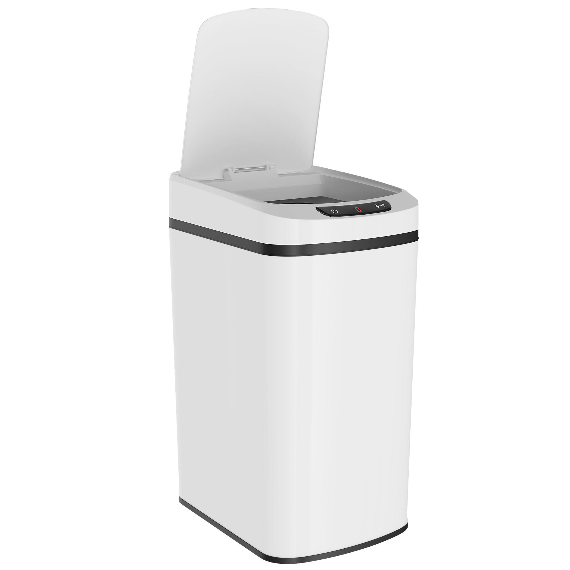 ZENENA ABS Automatic Sensor Bin - White - Life Essentials