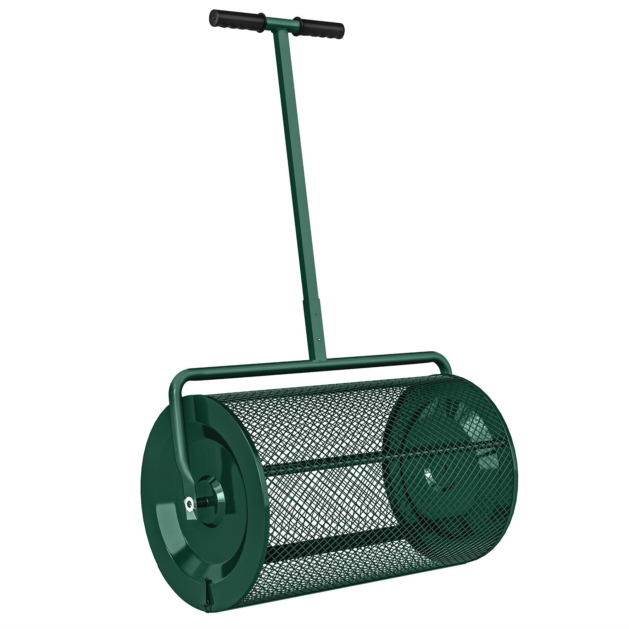 RIVELI Metal Compost Spreader - Green - Life Essentials