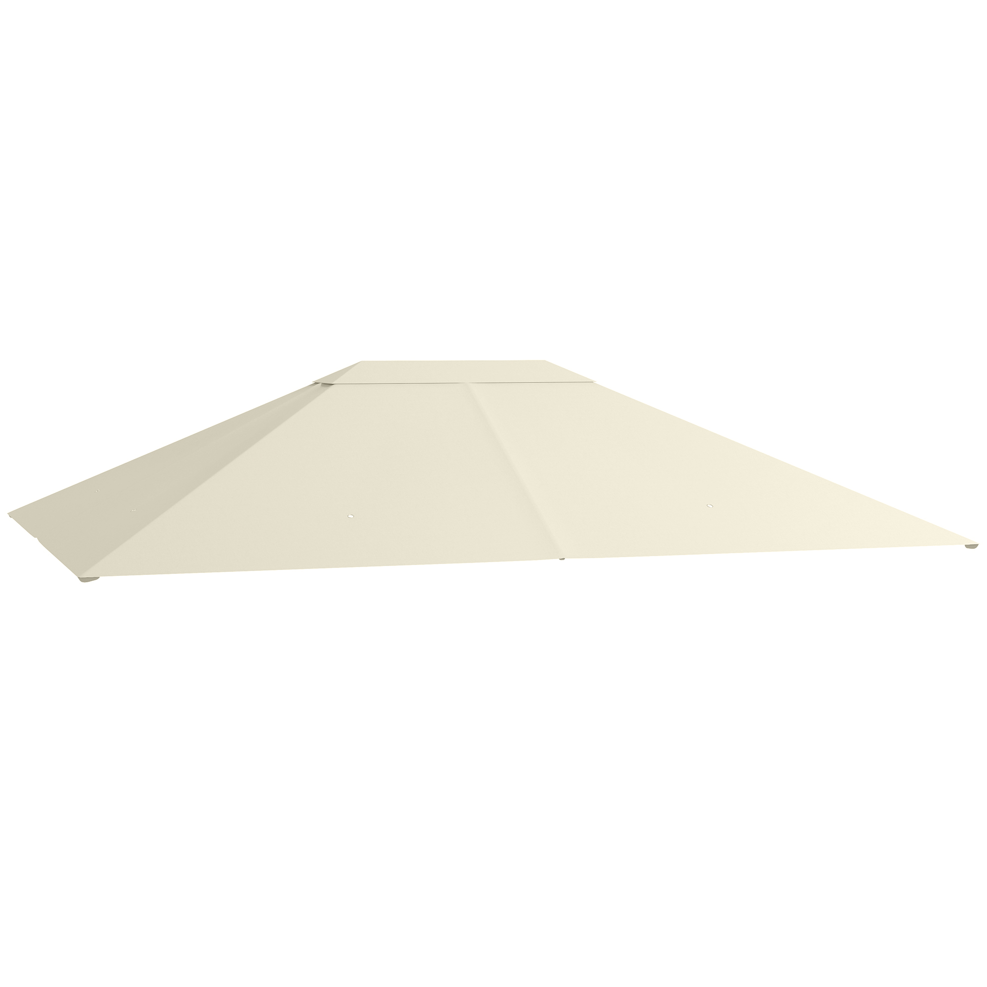 VOREON Polyester Gazebo Replacement Cover - Cream - Life Essentials