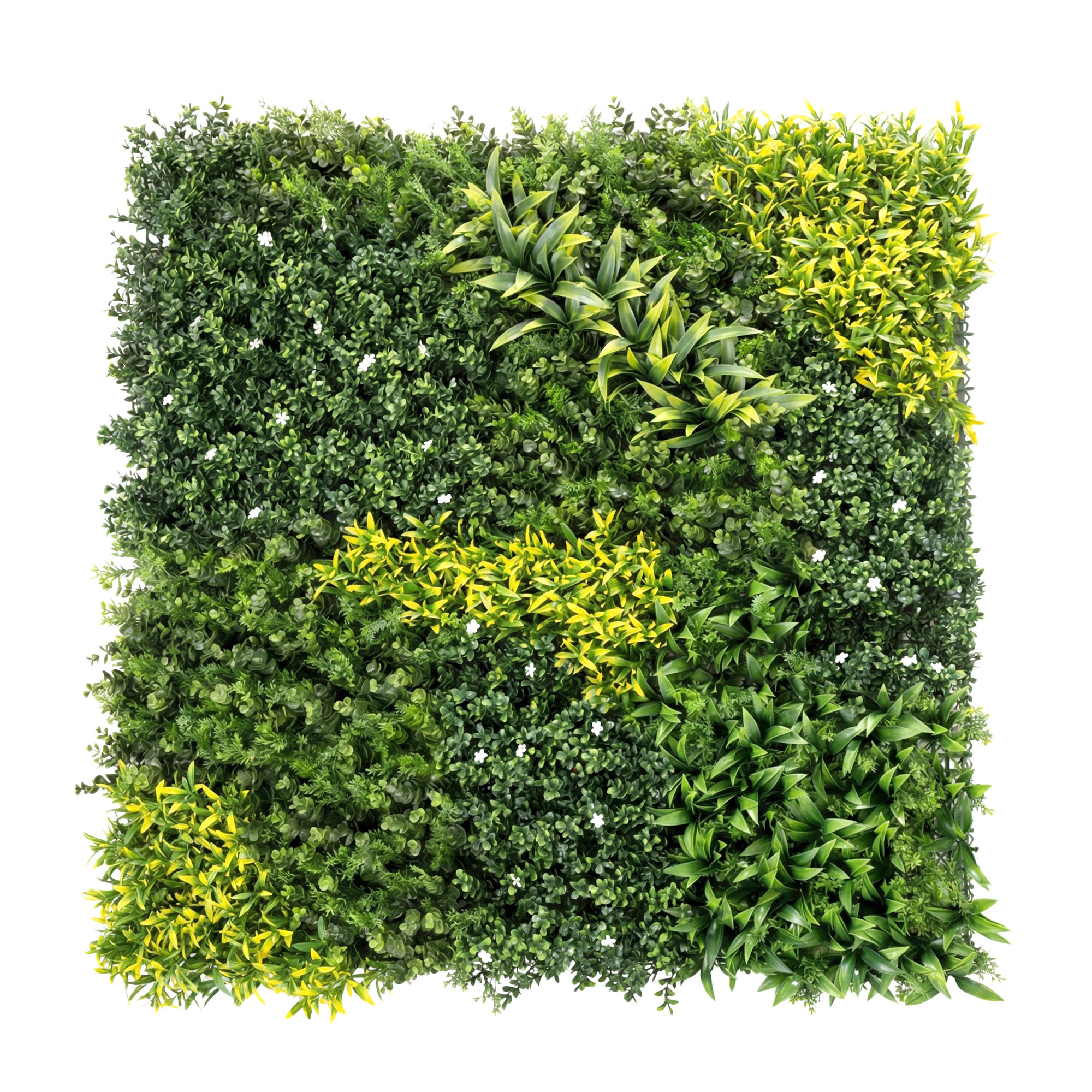 Brishaw Green PE Artificial Plant Grass Backdrop - 100cm - Life Essentials