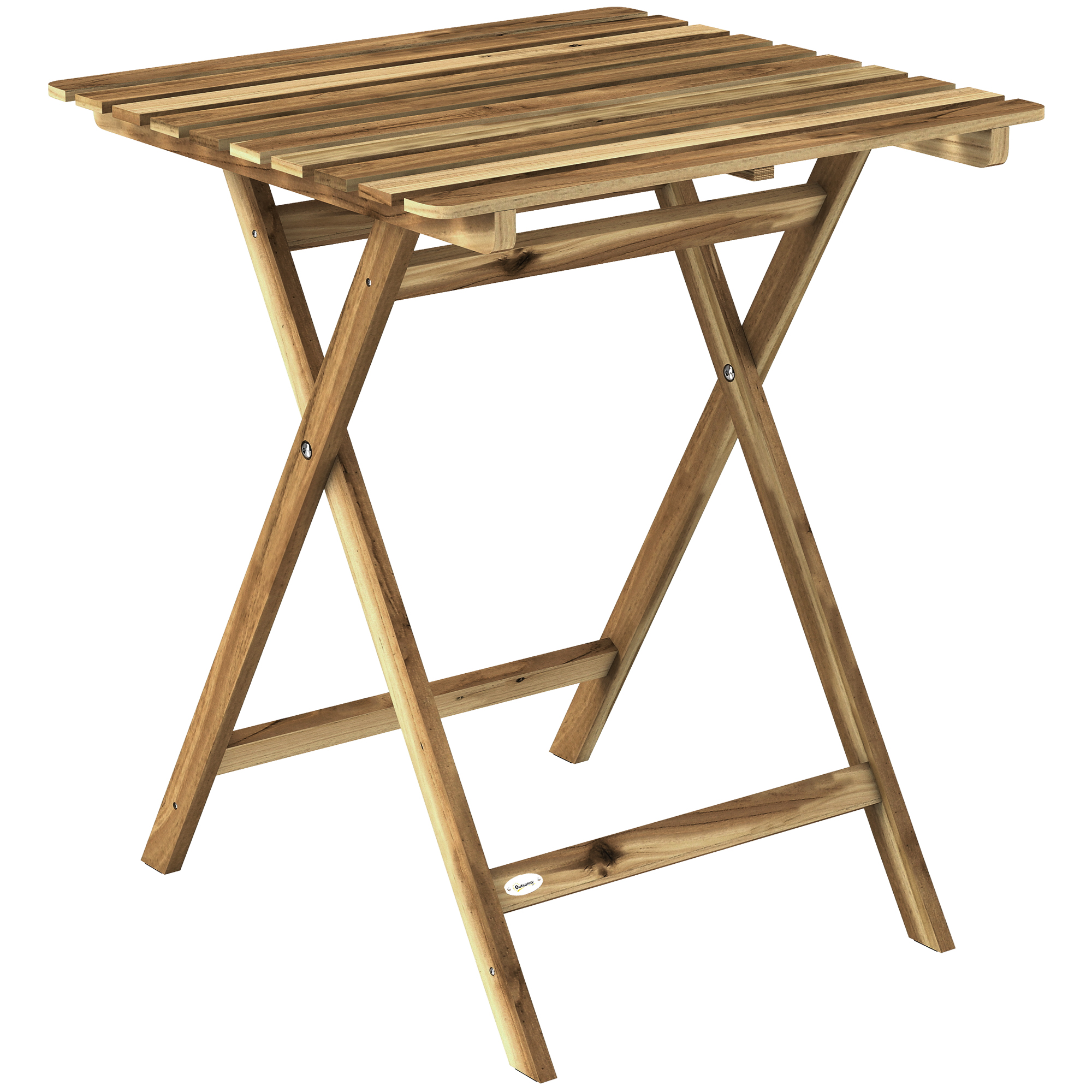 Greora Natural Wood Wood Coffee Table - 62cm - Life Essentials