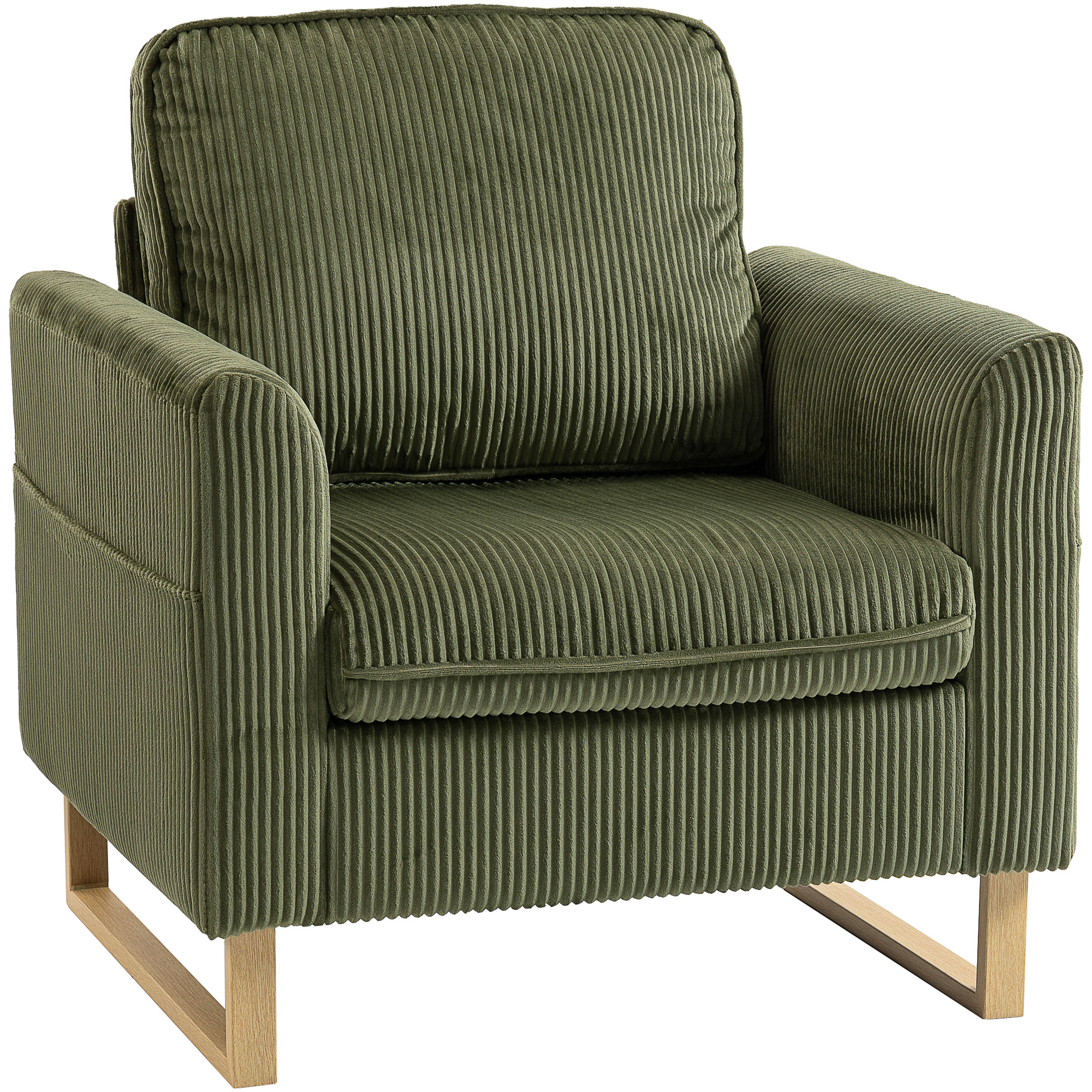 Belton Metal Armchair - Dark Green - Life Essentials