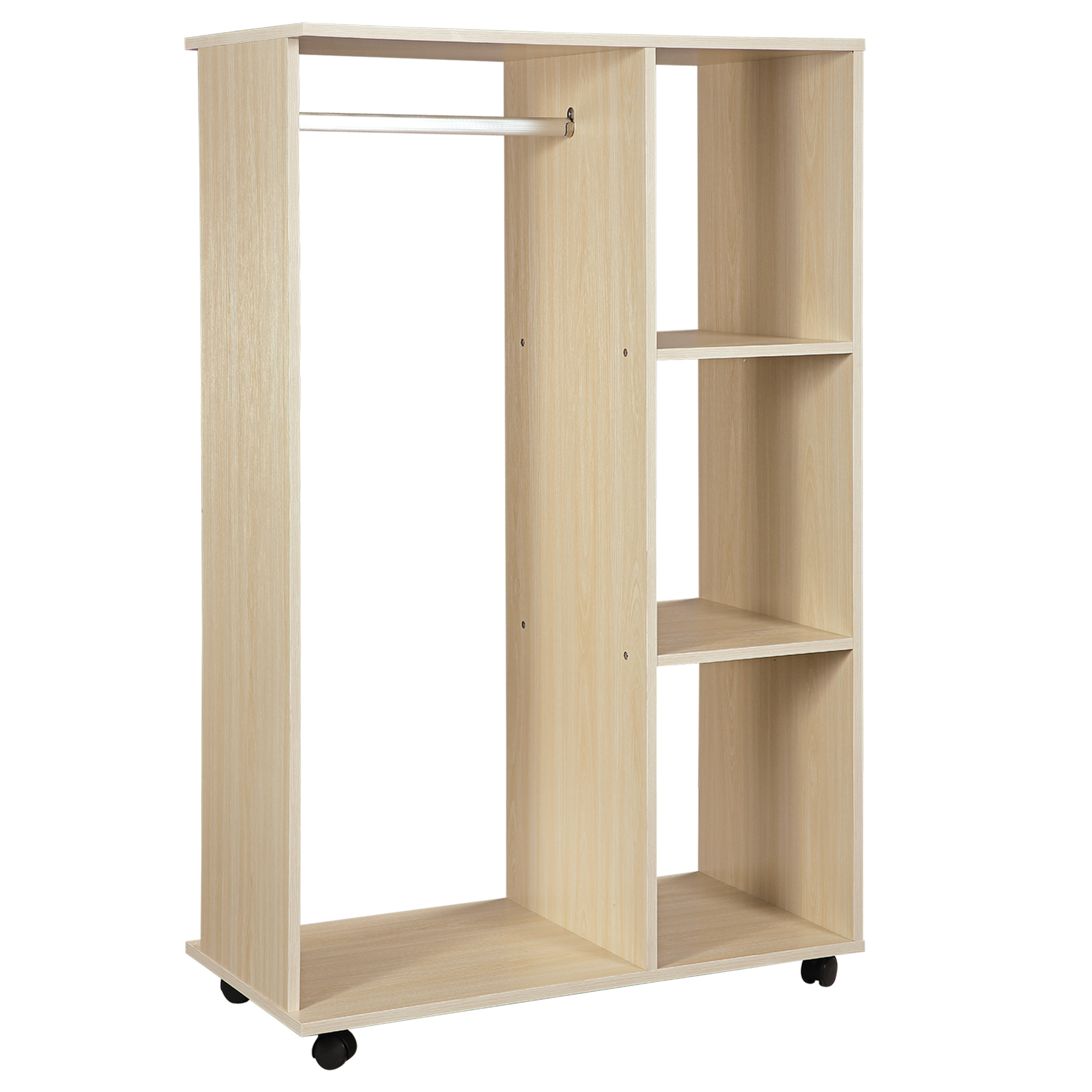 Quaridg Wardrobe with Clothes Hanging Rail - 40cm - Life Essentials