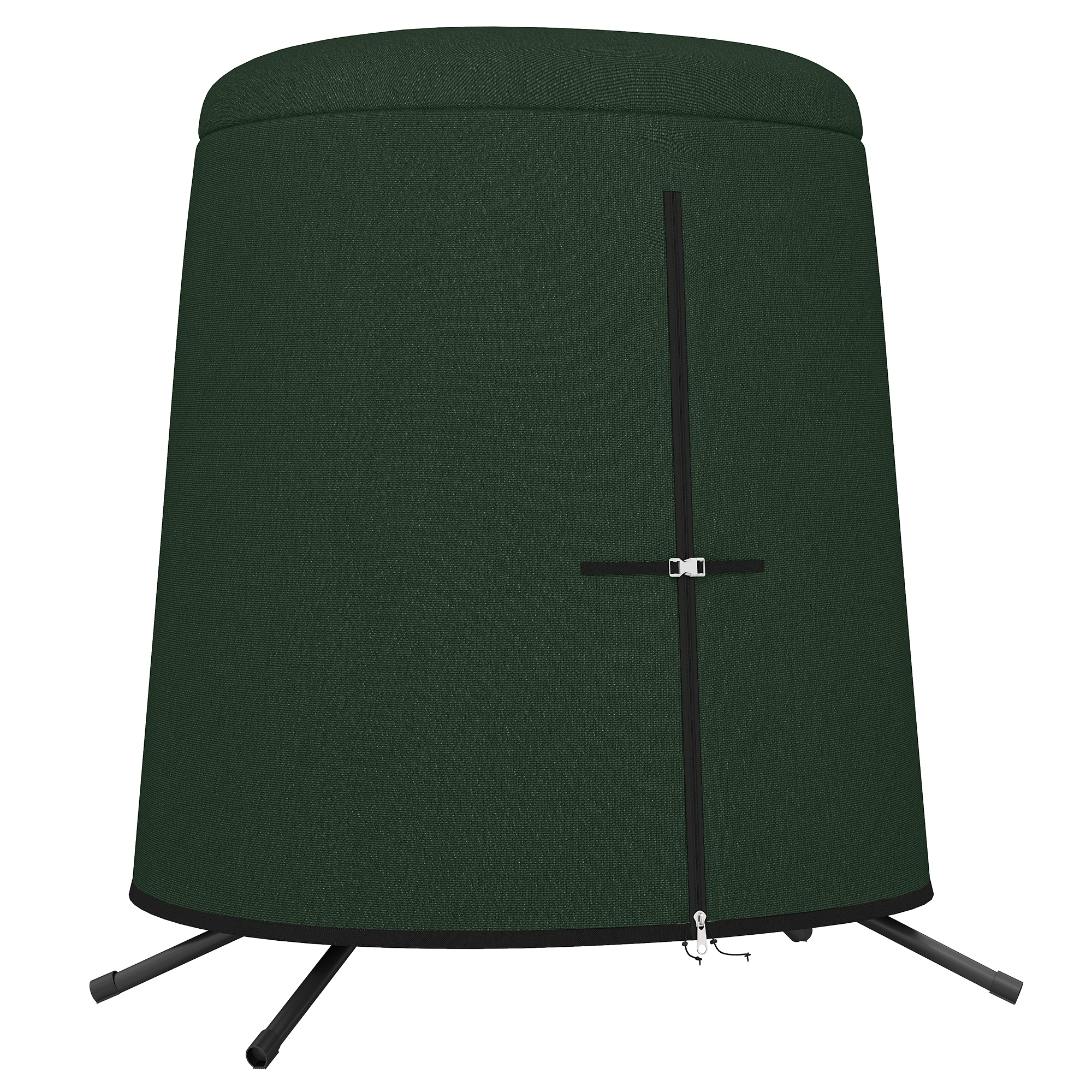 Prishaw Green Fabric Hanging Egg Chair Protective Cover - 196cm - Life Essentials