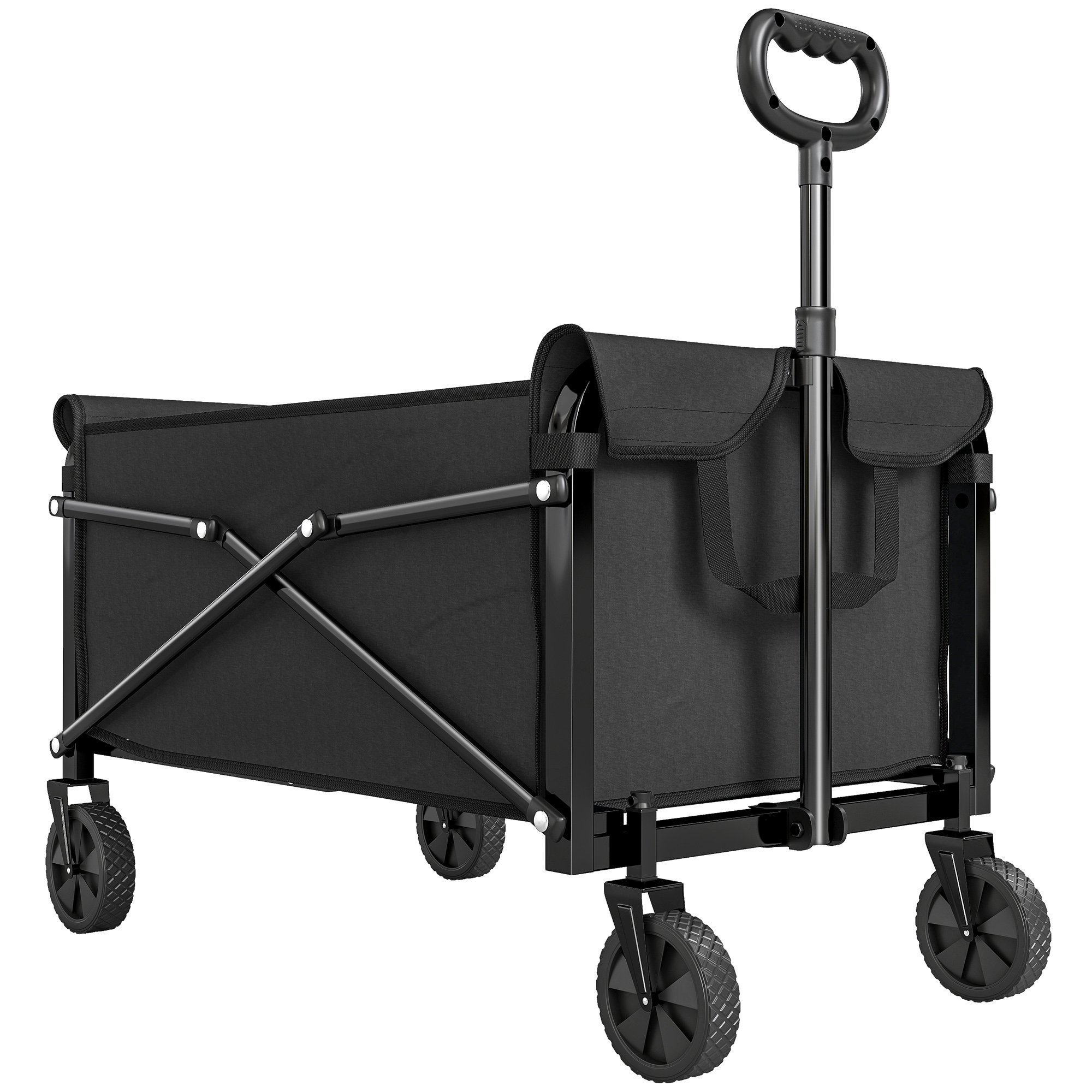 Elmcote Black Metal Festival Trolley - 47.5cm - Life Essentials