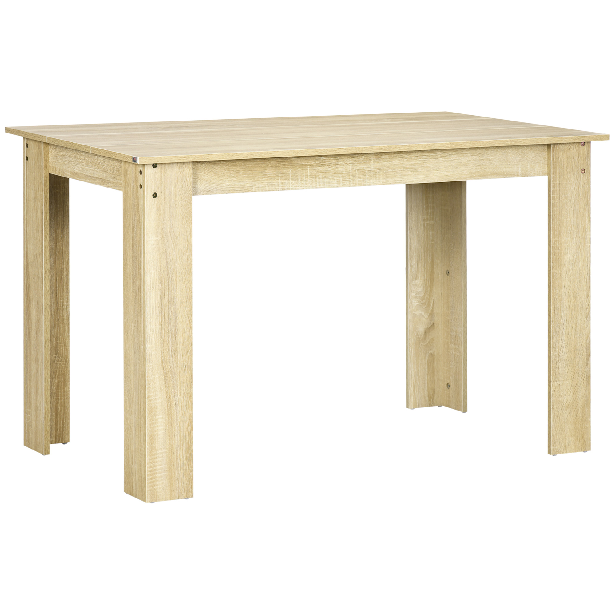Valton Oak Dining Table - 120cm - Life Essentials