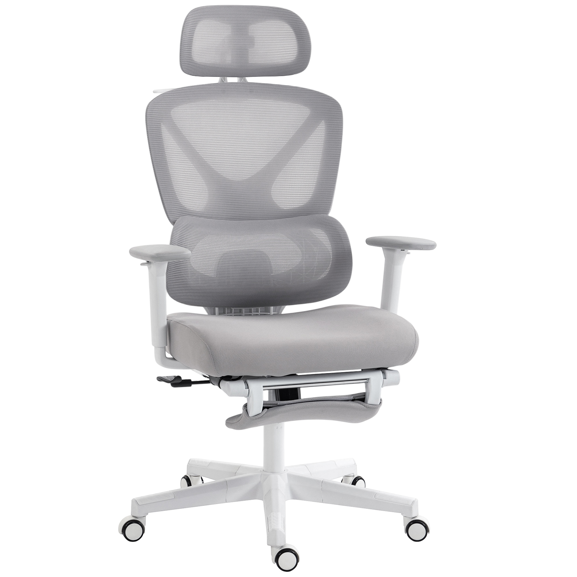 Jarant Grey PP Office Chair - 71cm - Life Essentials