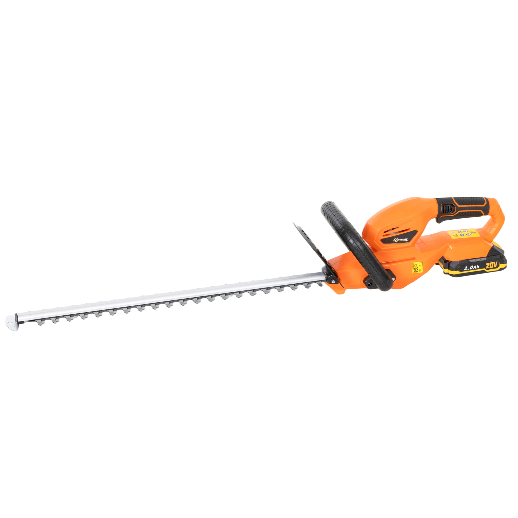 Greel Orange Abs Hedge Trimmer - 19cm - Life Essentials