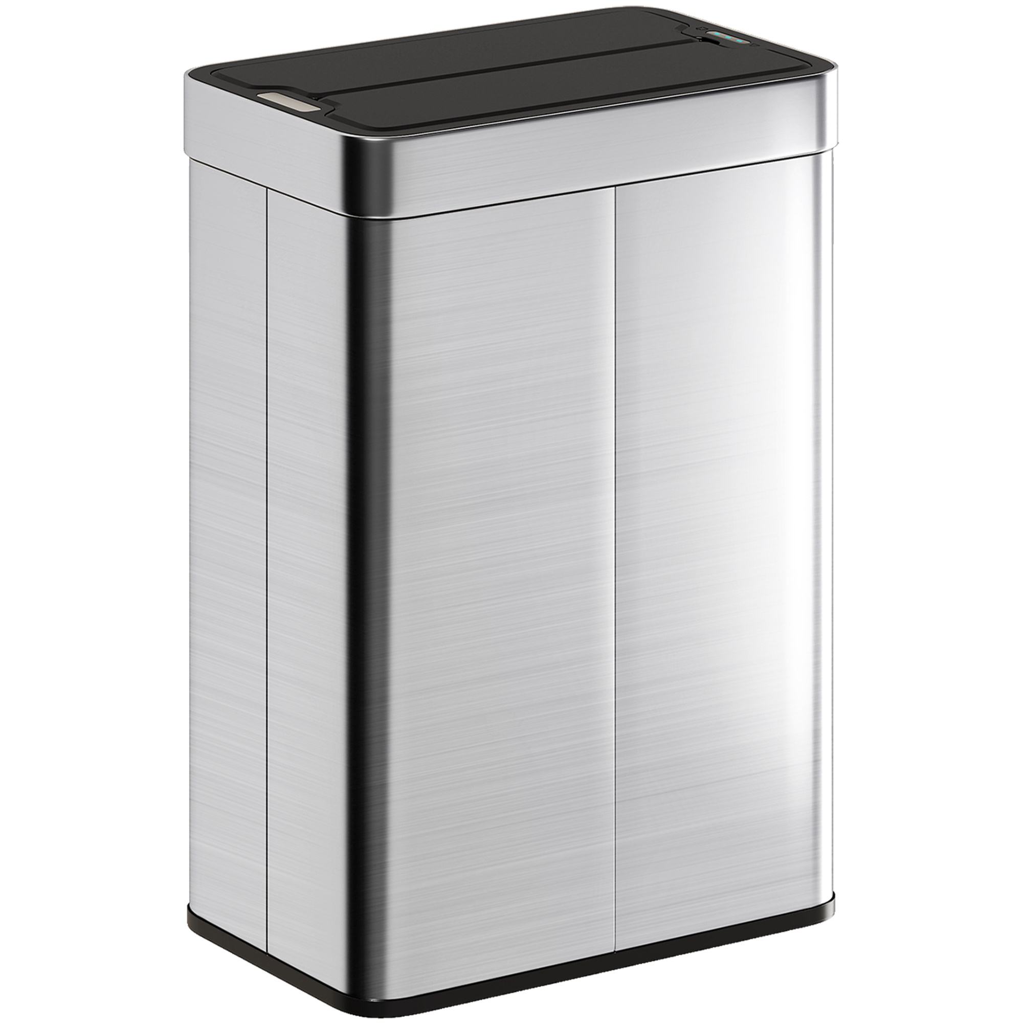 Dalcarr Silver Stainless Steel Sensor Rubbish Bin - 26.5cm - Life Essentials