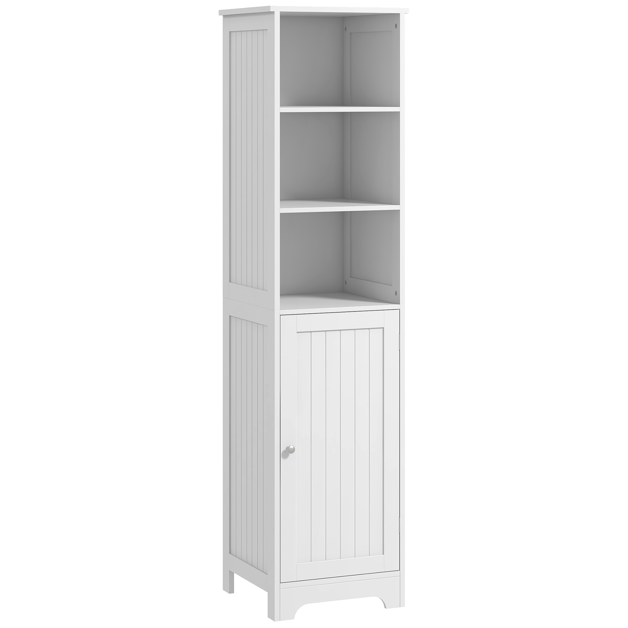 Valel White MDF Storage Cabinet - 40cm - Life Essentials