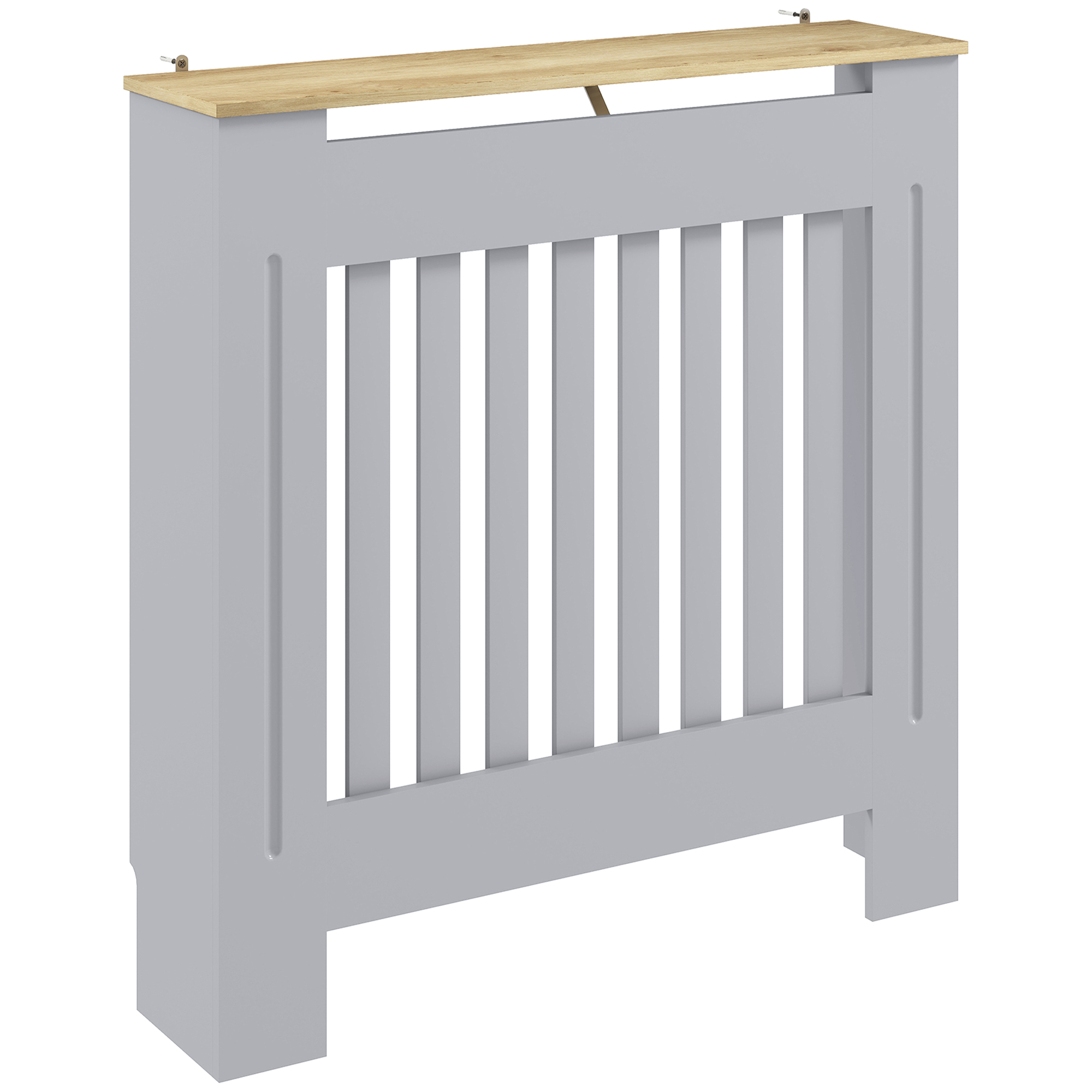 Cheglen Grey Radiator Cover - 19cm - Life Essentials