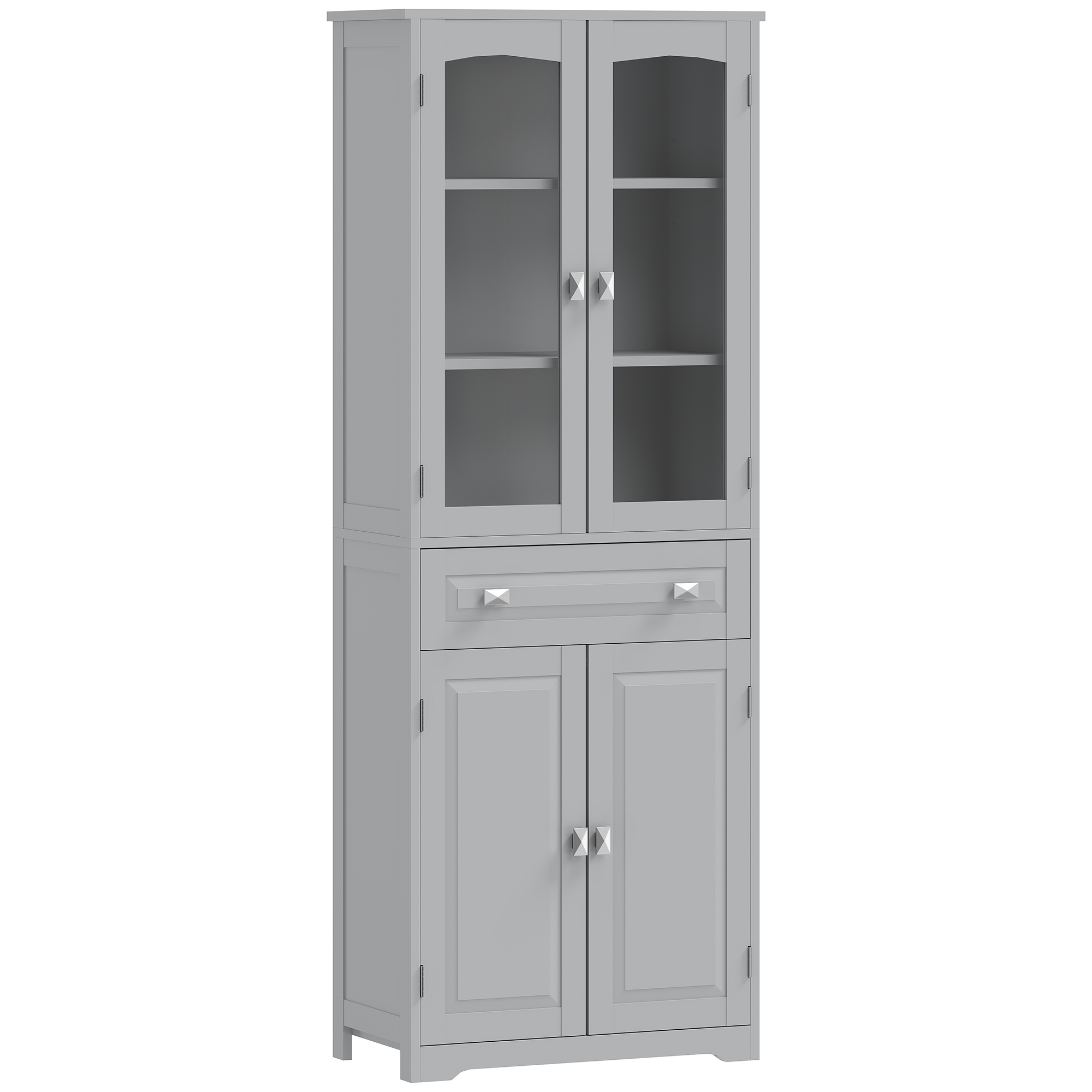 Valmoor Grey MDF Kitchen Storage Cabinet - 60cm - Life Essentials