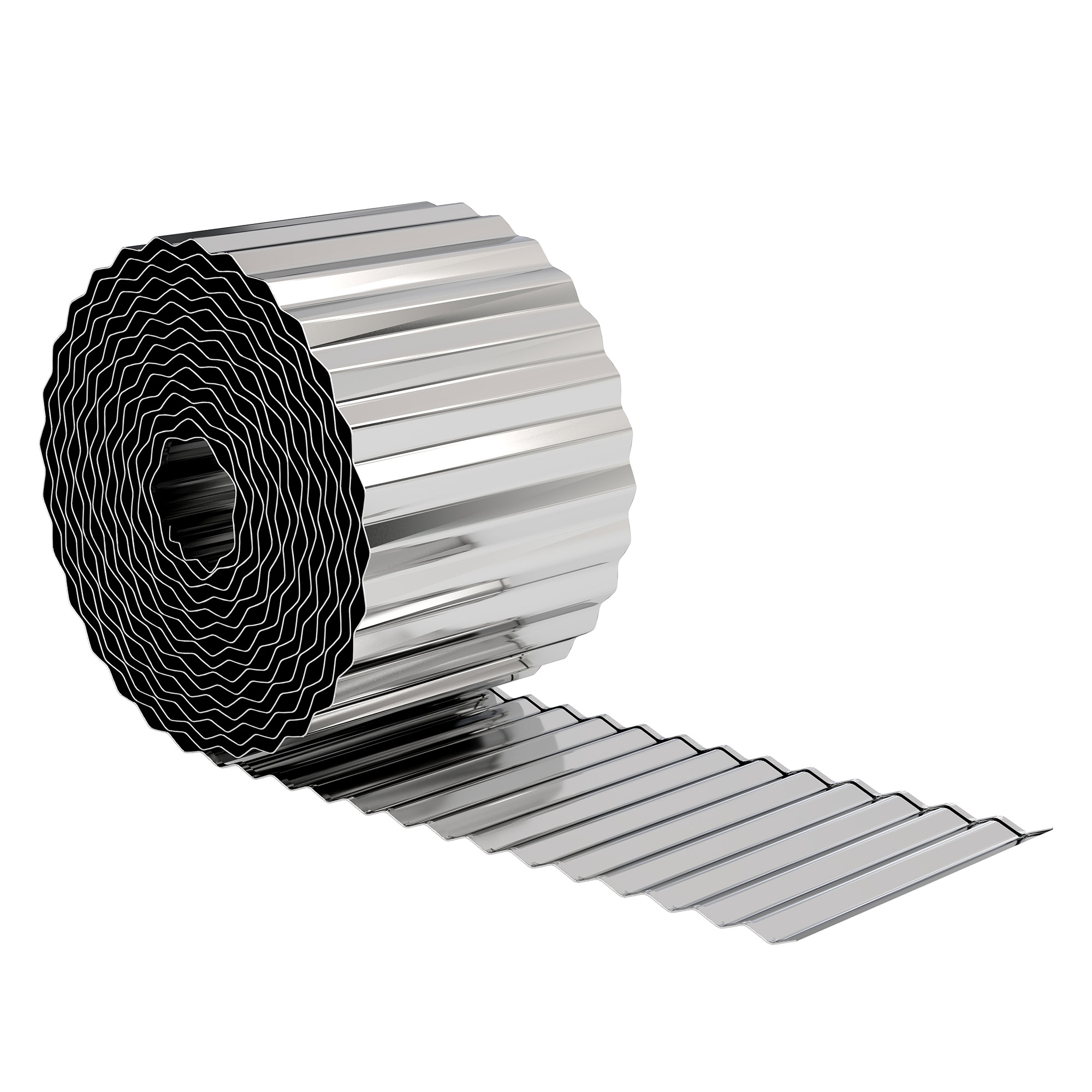 Brimore Silver Steel Fence - 650cm - Life Essentials
