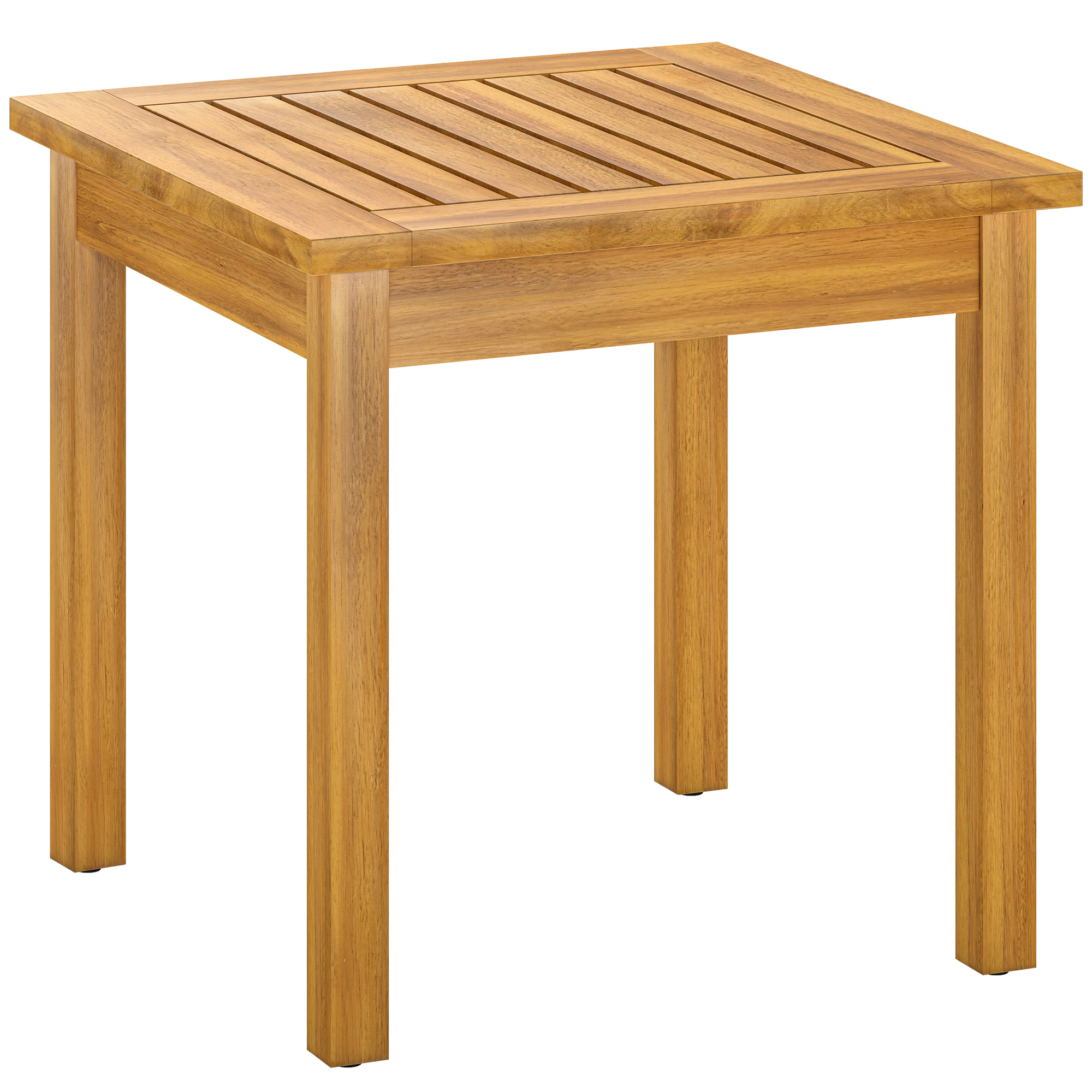 Teak Wood Coffee Table - 48cm - Life Essentials