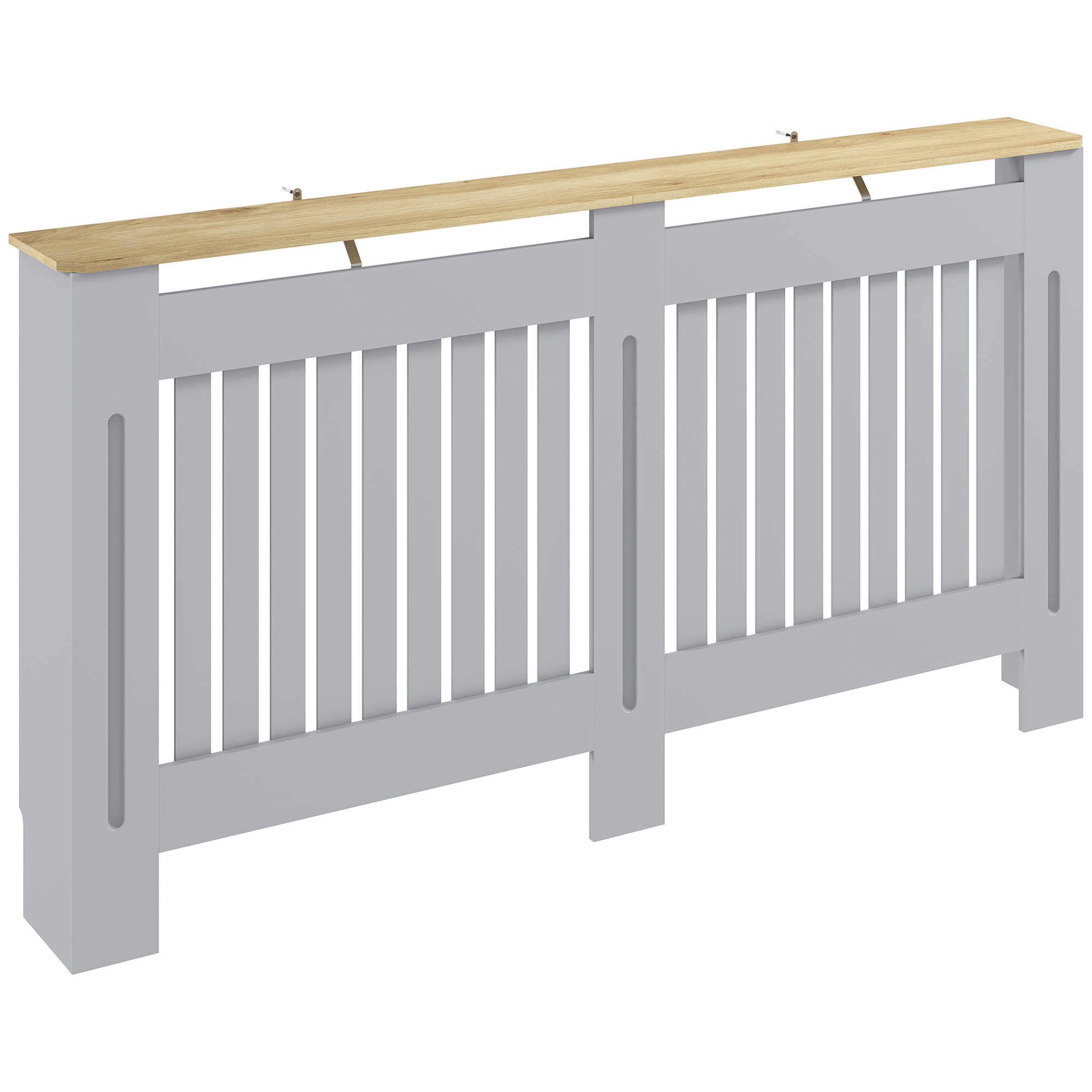 Dalloft Grey Radiator Cover - 19cm - Life Essentials