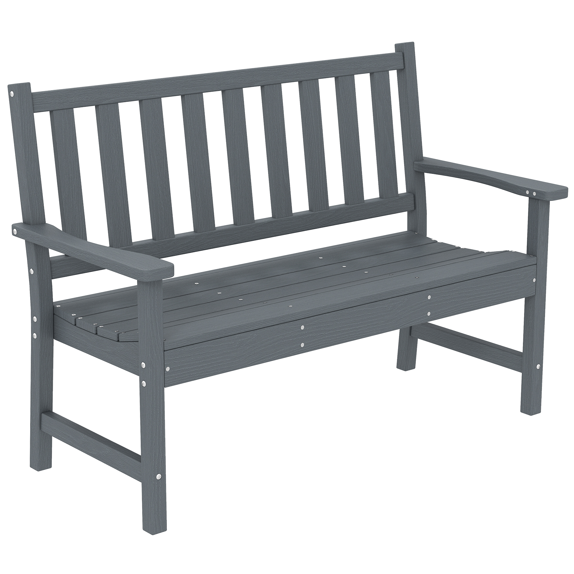 Greon Grey HDPE Bench - 130cm - Life Essentials