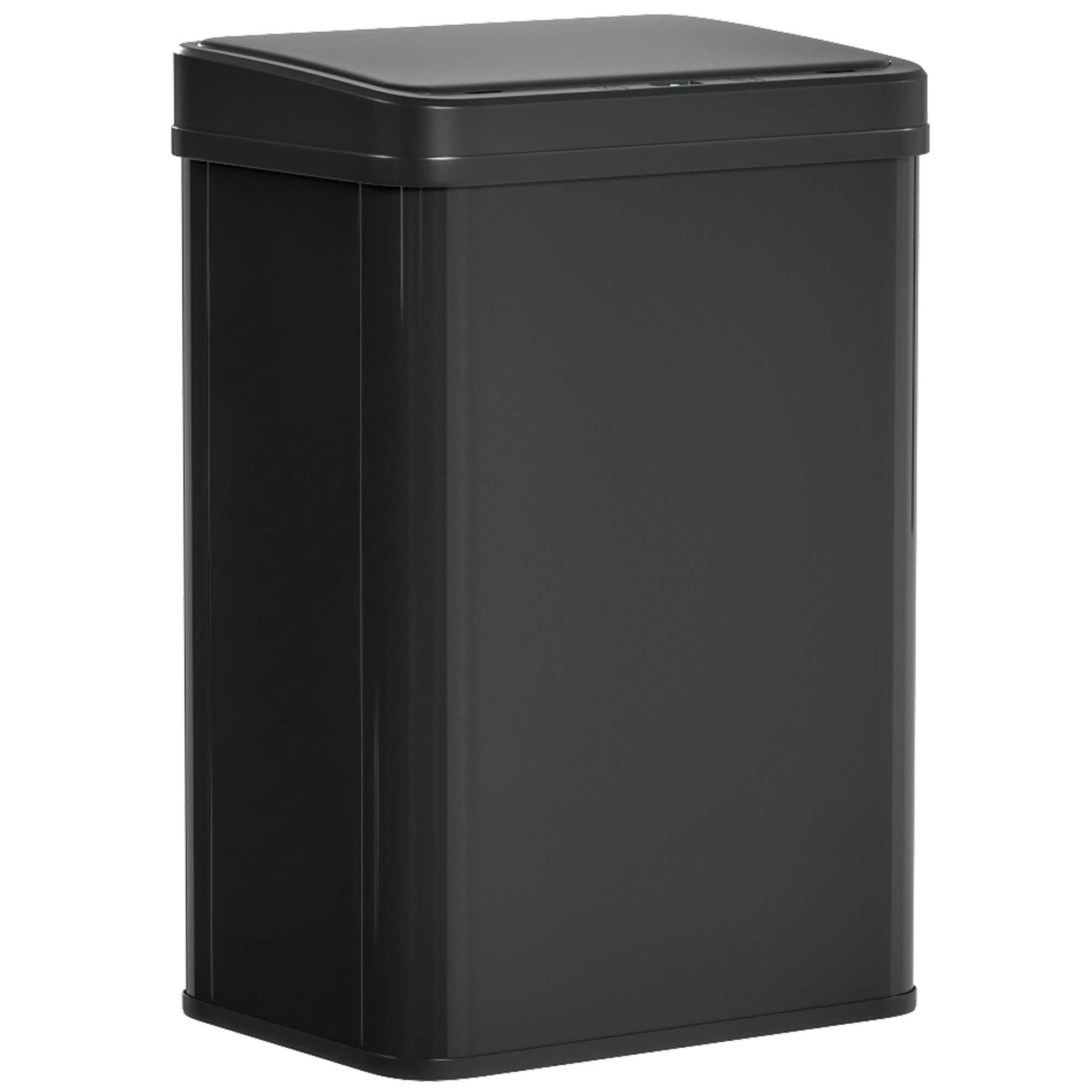 Easwick Black Stainless Steel Sensor Rubbish Bin 40L - 26cm - Life Essentials