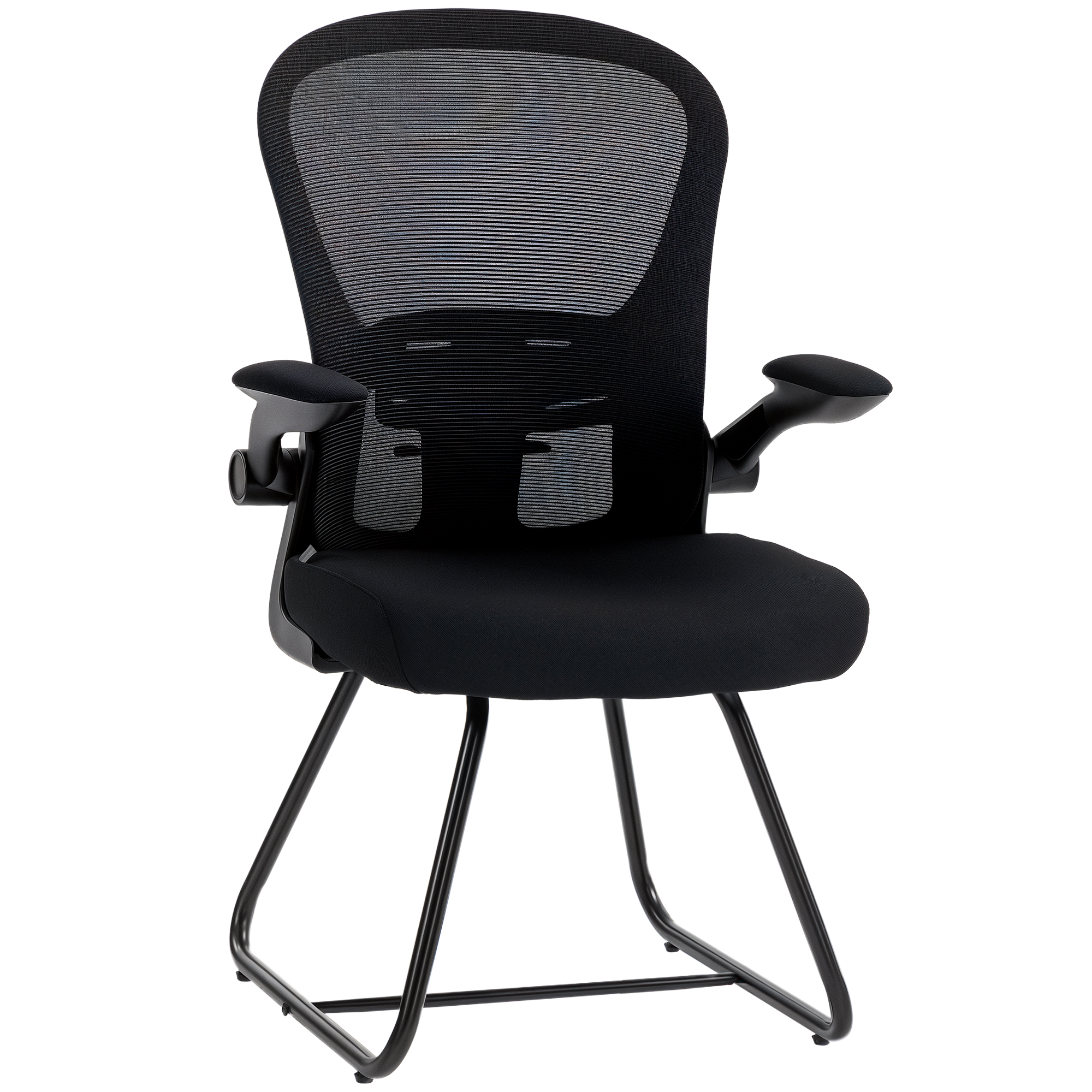 Lyriva Black Steel Office Chair - 61cm - Life Essentials