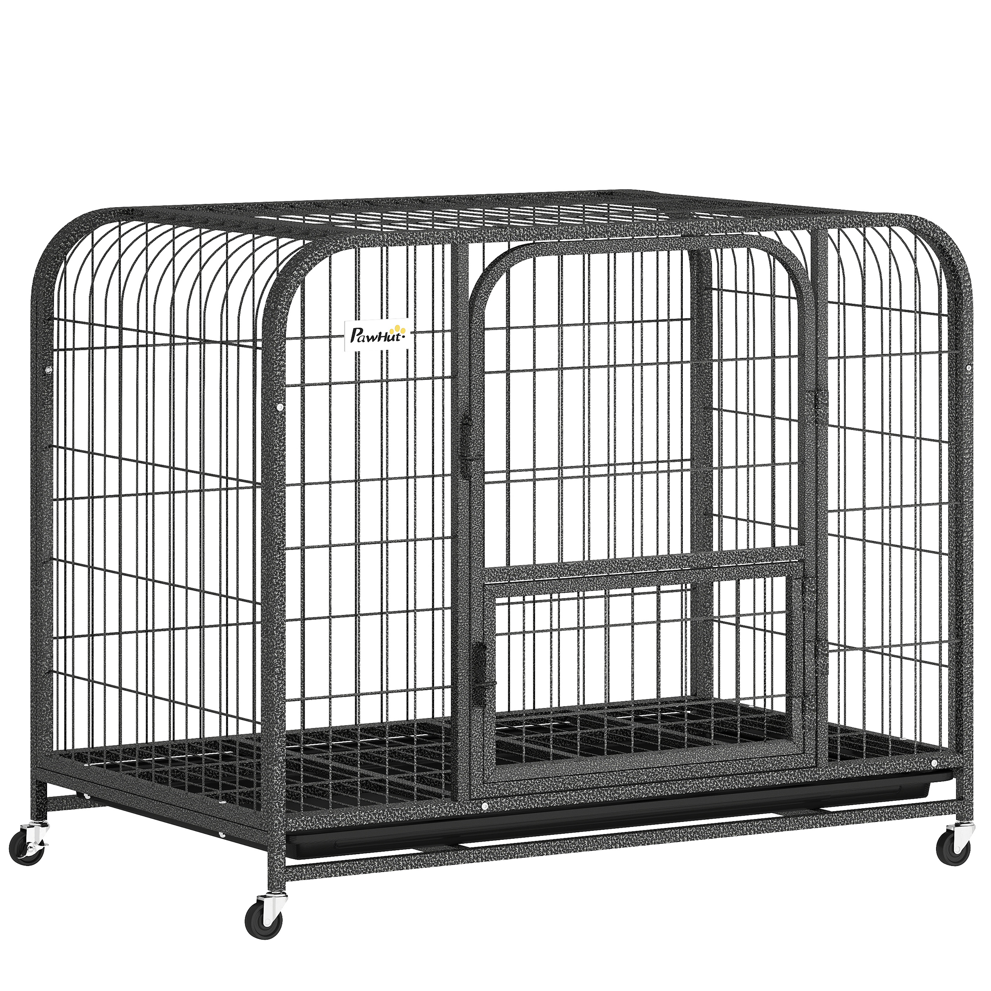 Brolyne Black Steel Pet Cage - 58cm - Life Essentials