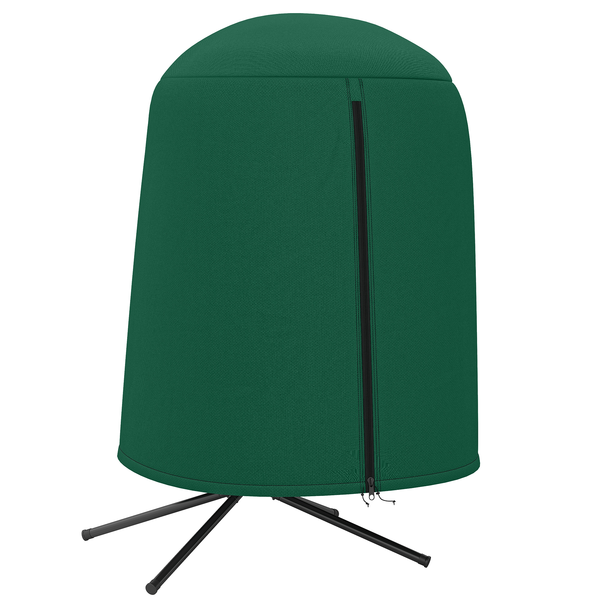 Luxbury Green Fabric Hanging Egg Chair Protective Cover - 128cm - Life Essentials